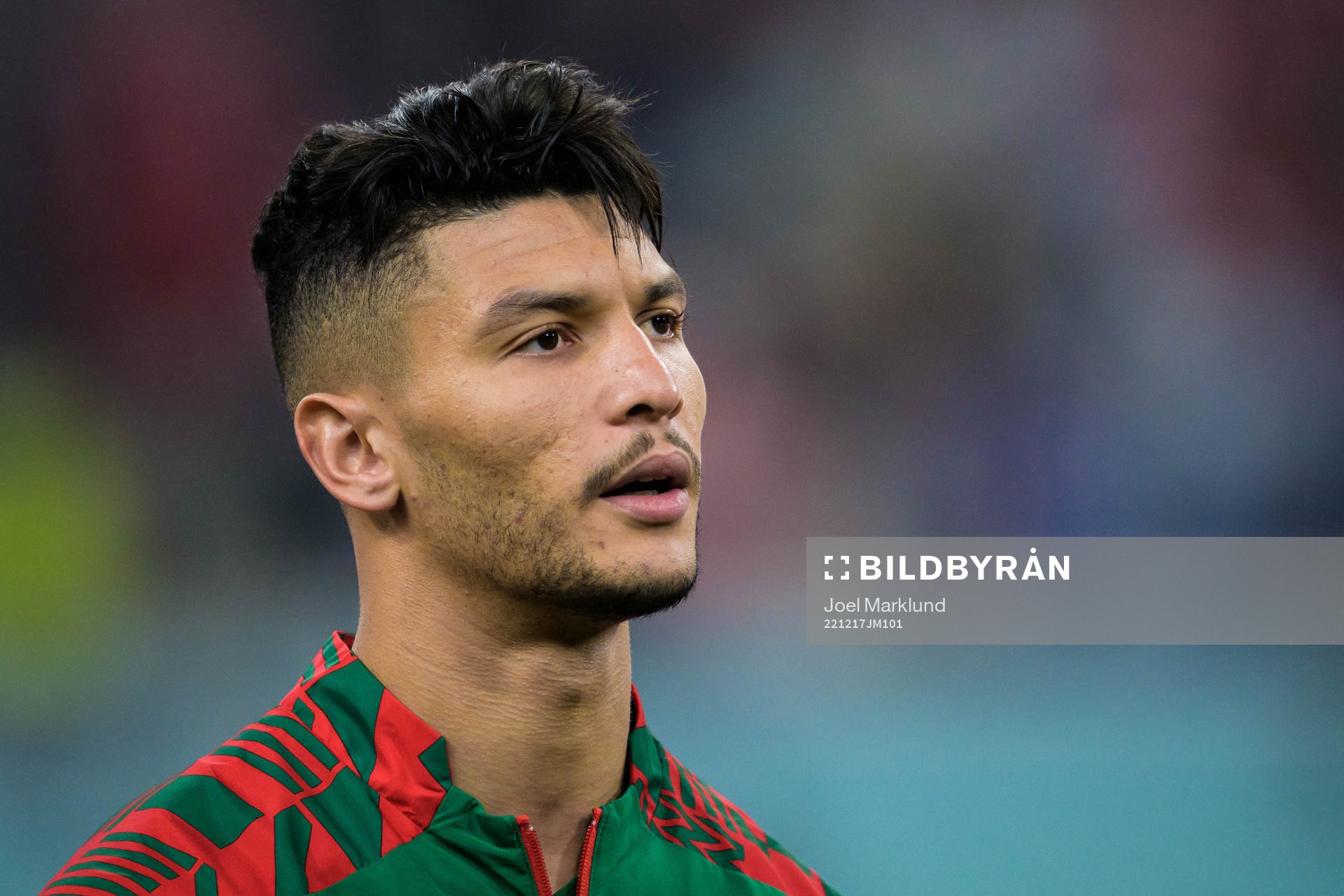Achraf Dari of Morocco