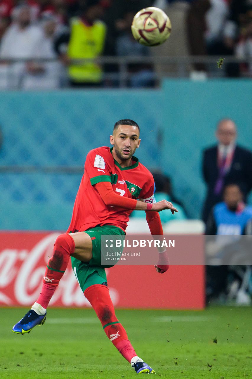 Hakim Ziyech of Morocco