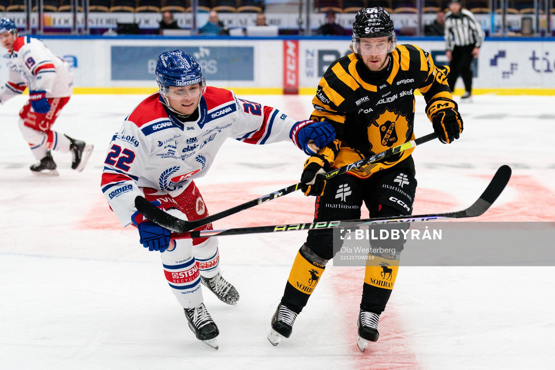 Oskarshamns John Dahlström och Skellefteås Jonathan Pudas