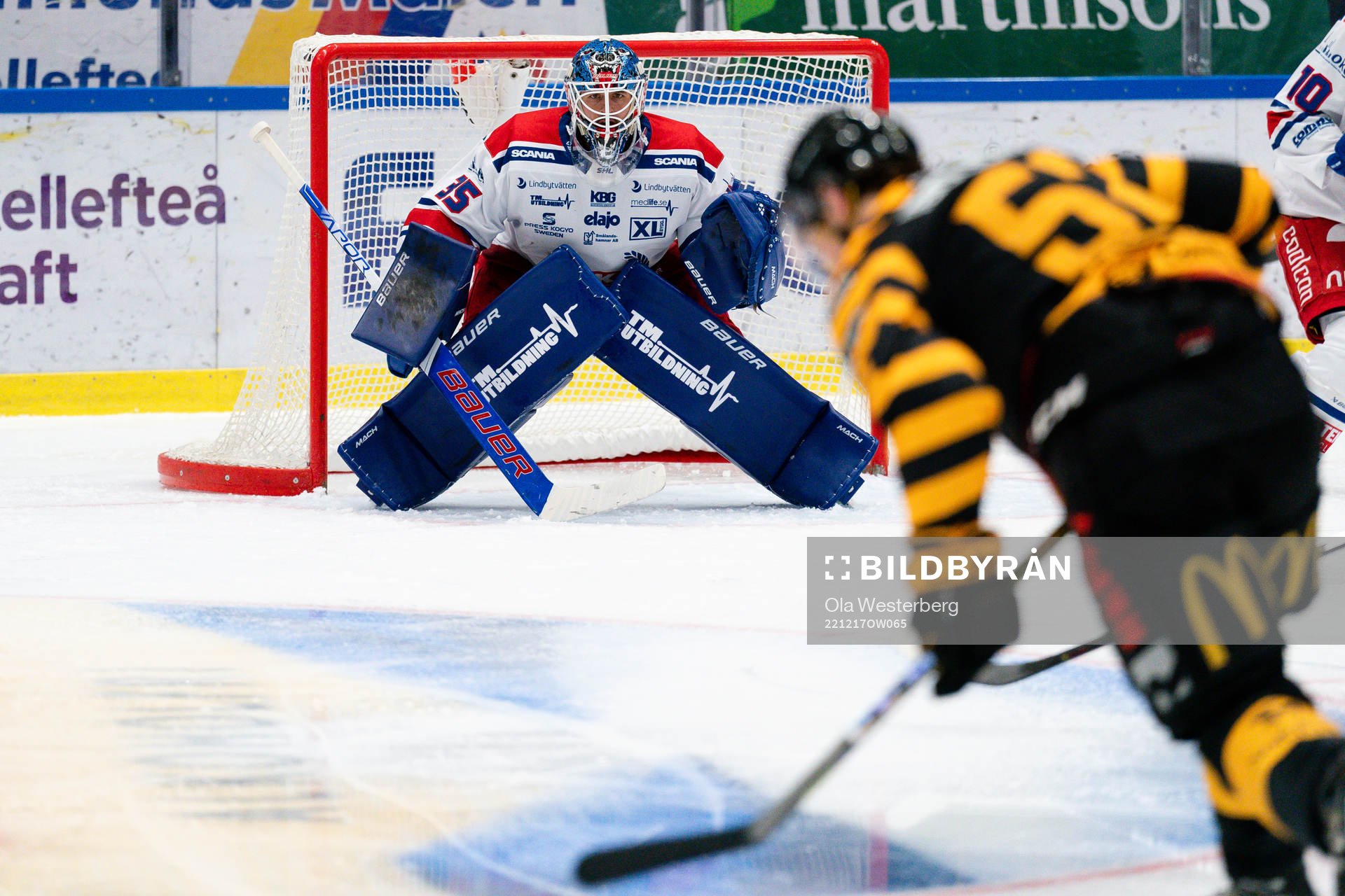 Oskarshamns målvakt Joe Cannata