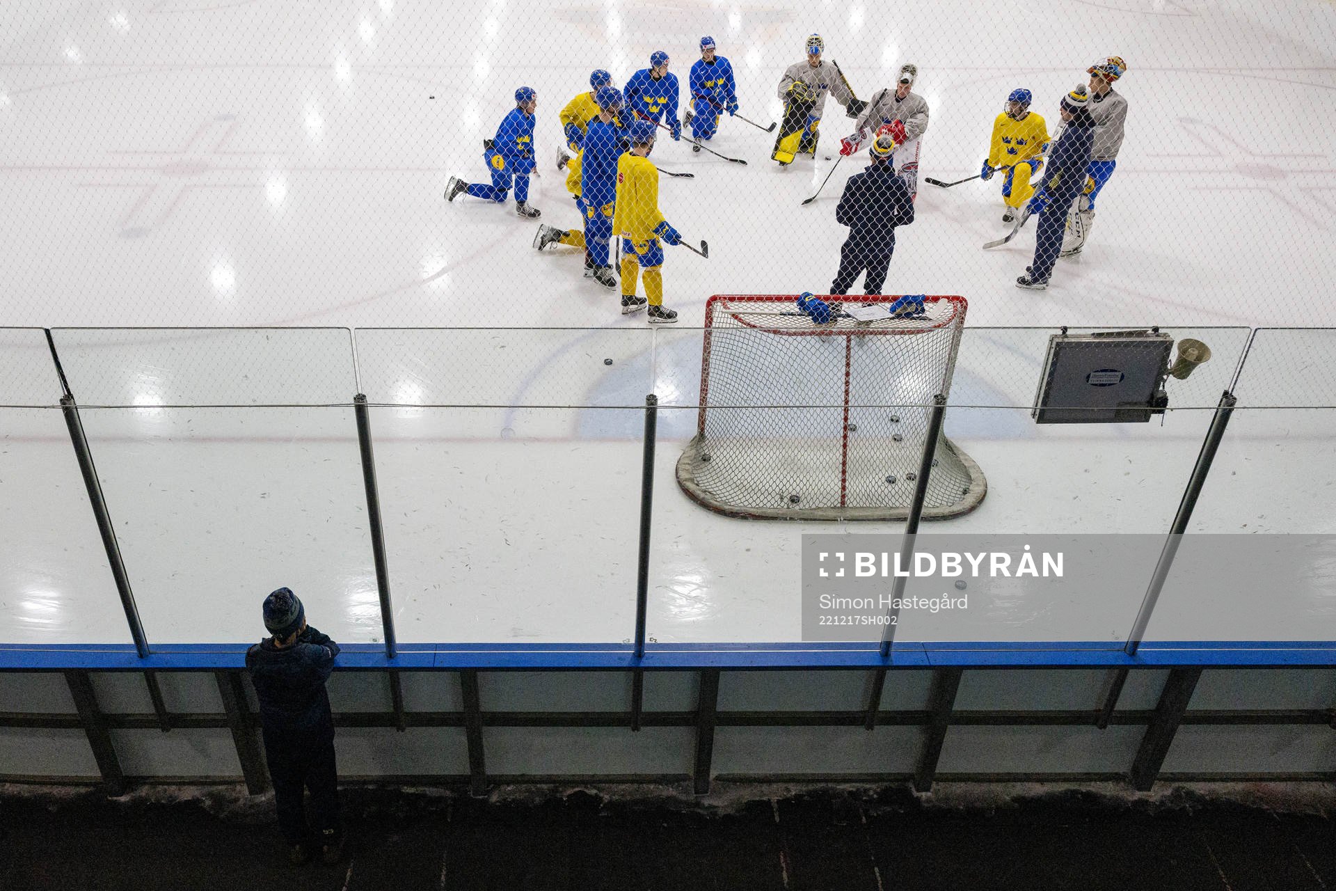 Players of Sweden gathered