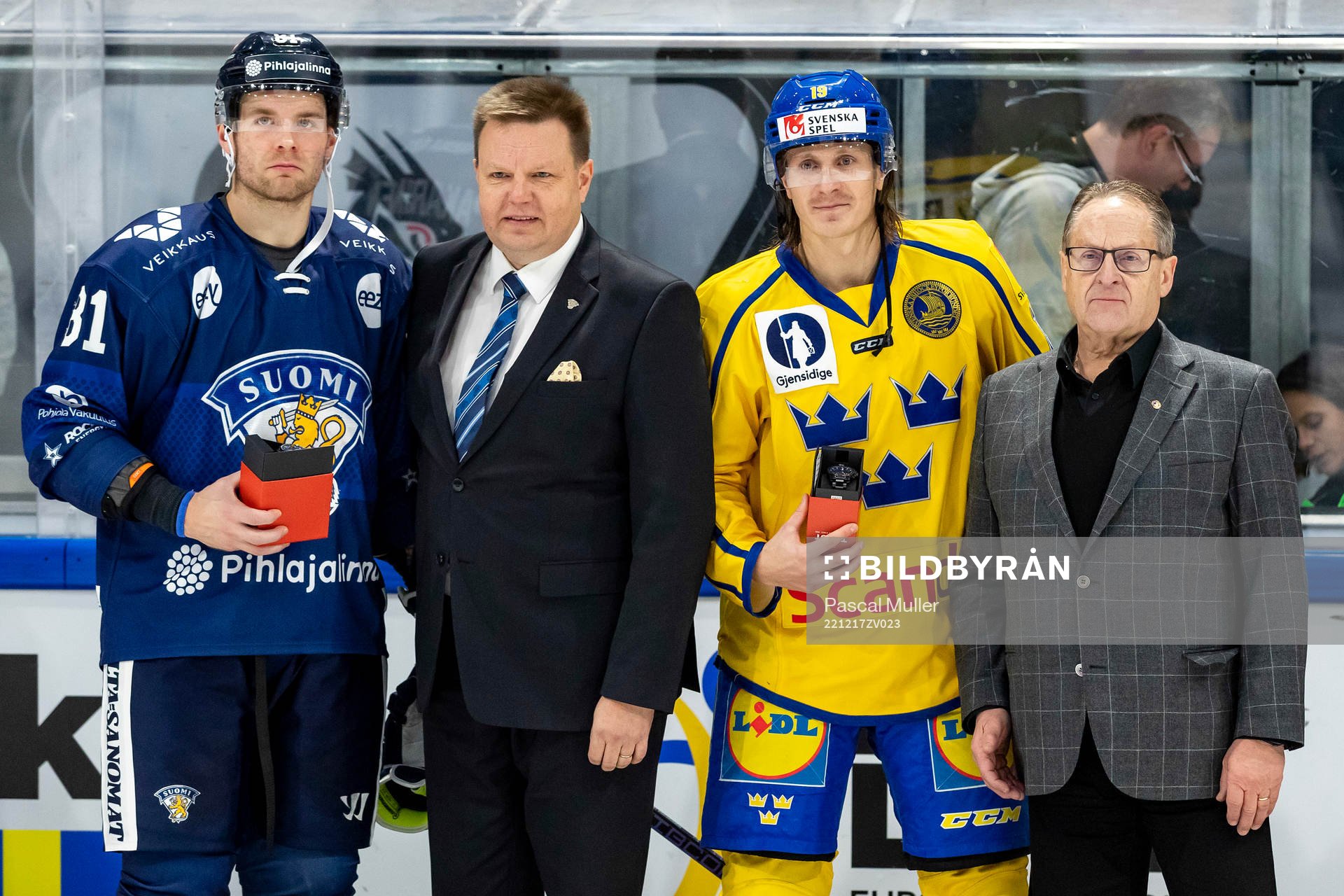 Iiro Pakarinen of Finland and Marcus Sörensen of Sweden