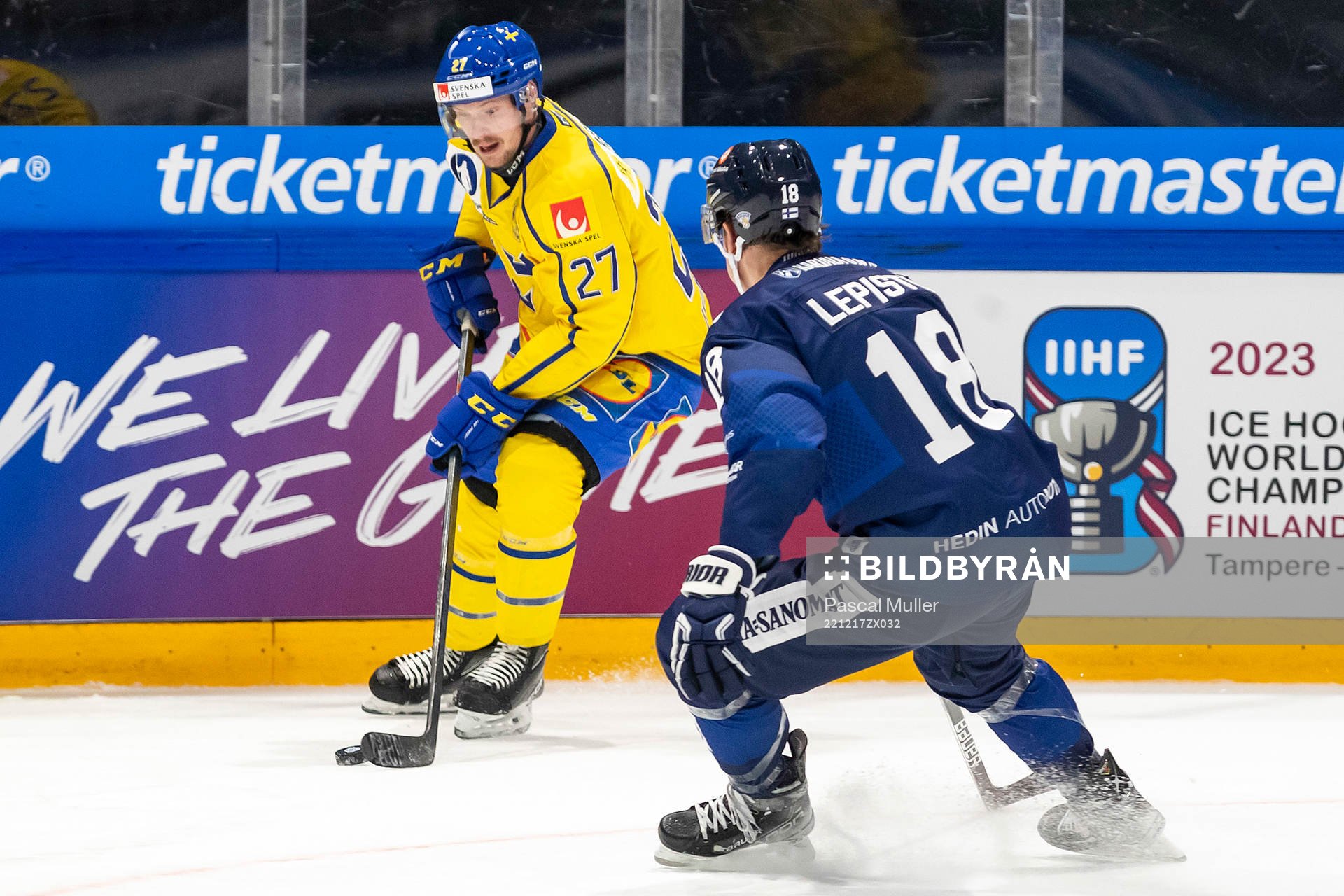 Martin Lundberg of Sweden