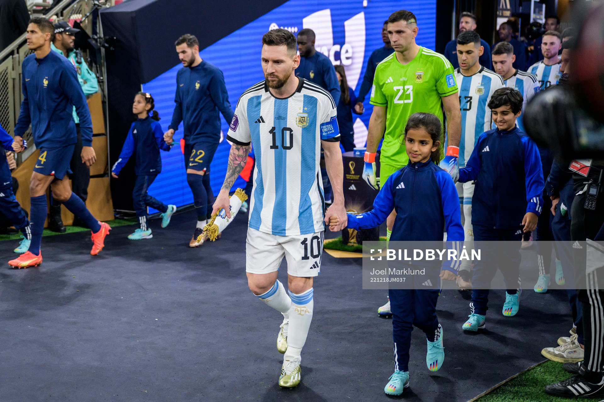 Lionel Messi of Argentina
