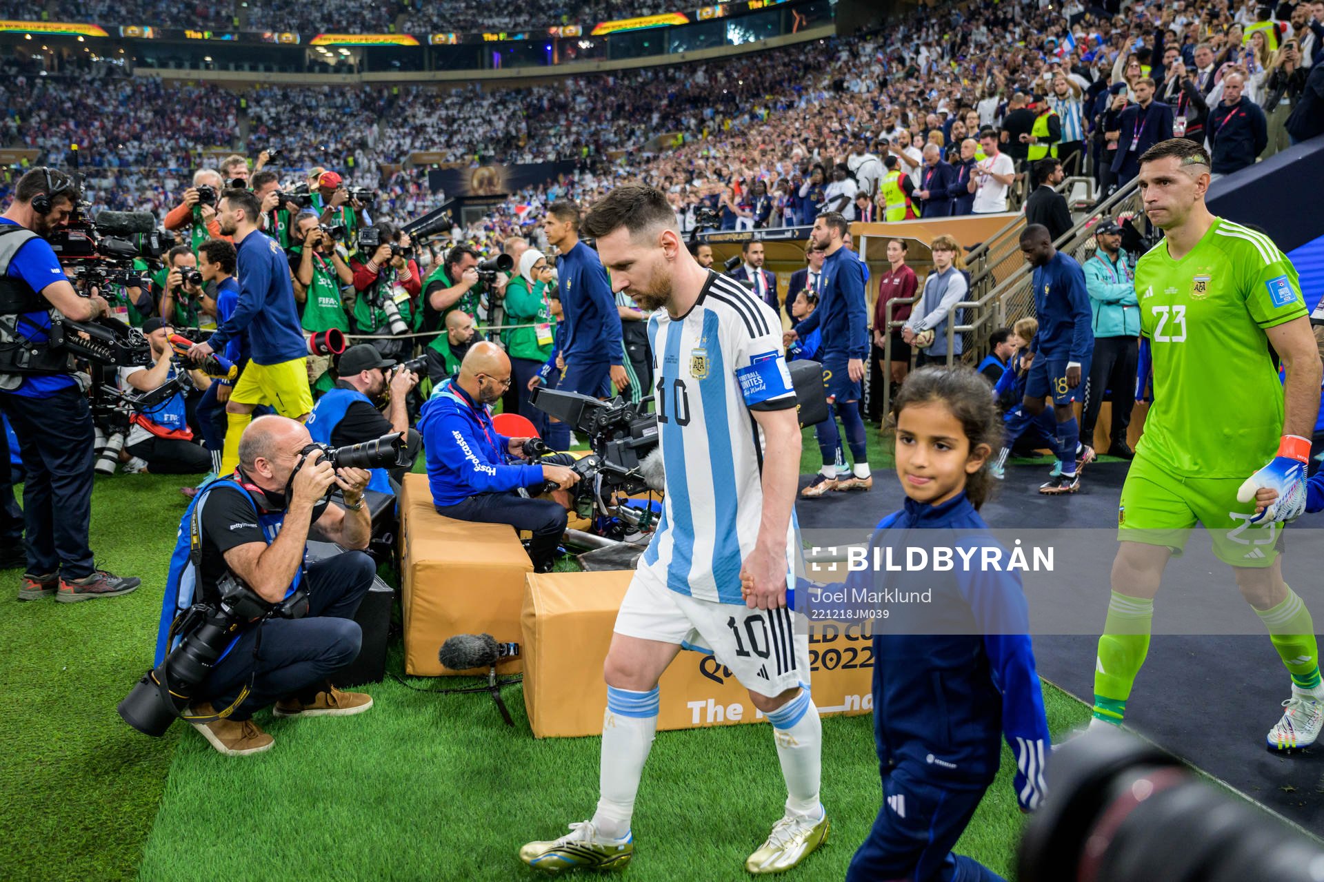 Lionel Messi of Argentina
