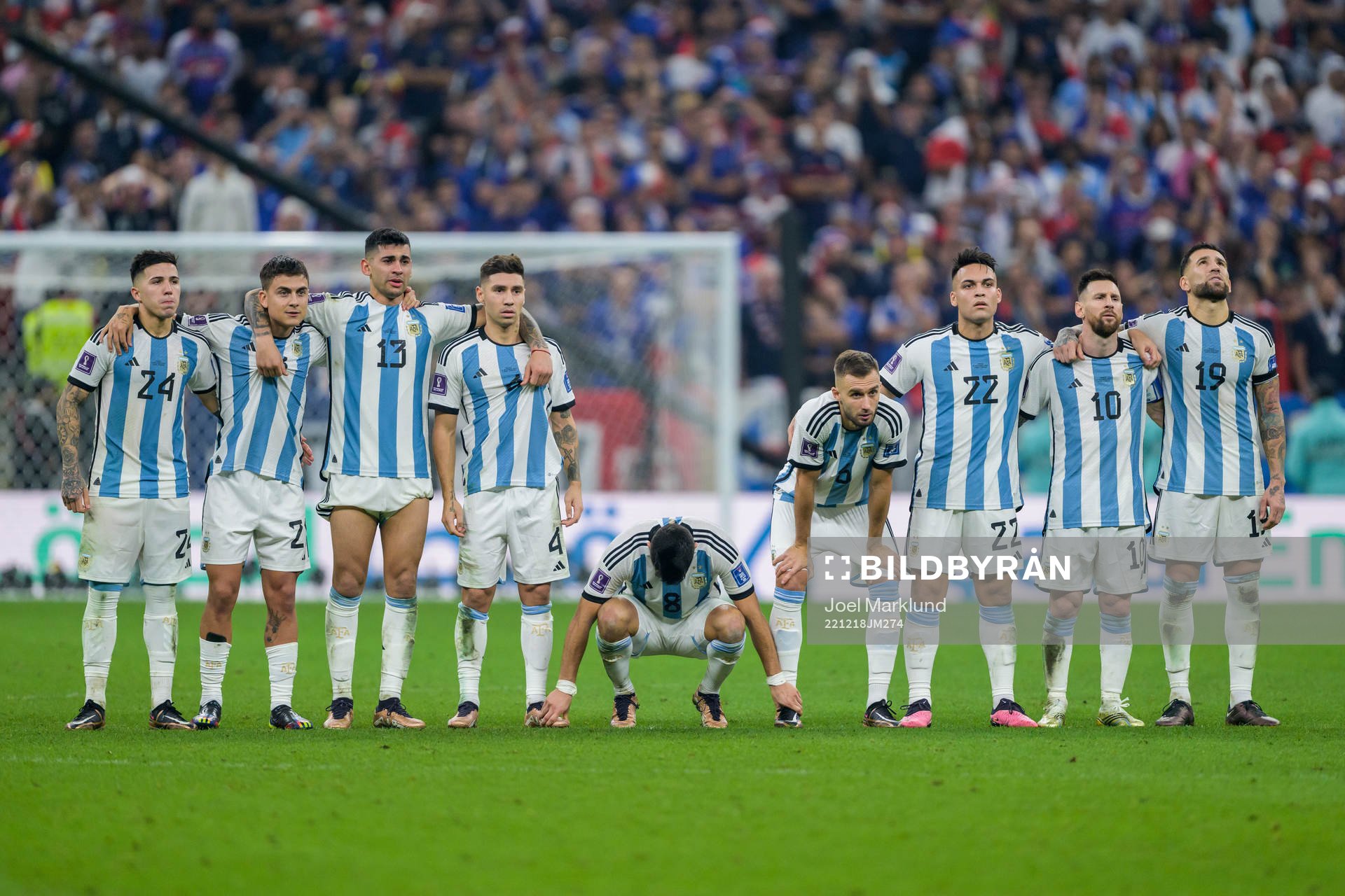 Enzo Fernandez, Paulo Dybala, Cristian Romero, Gonzalo