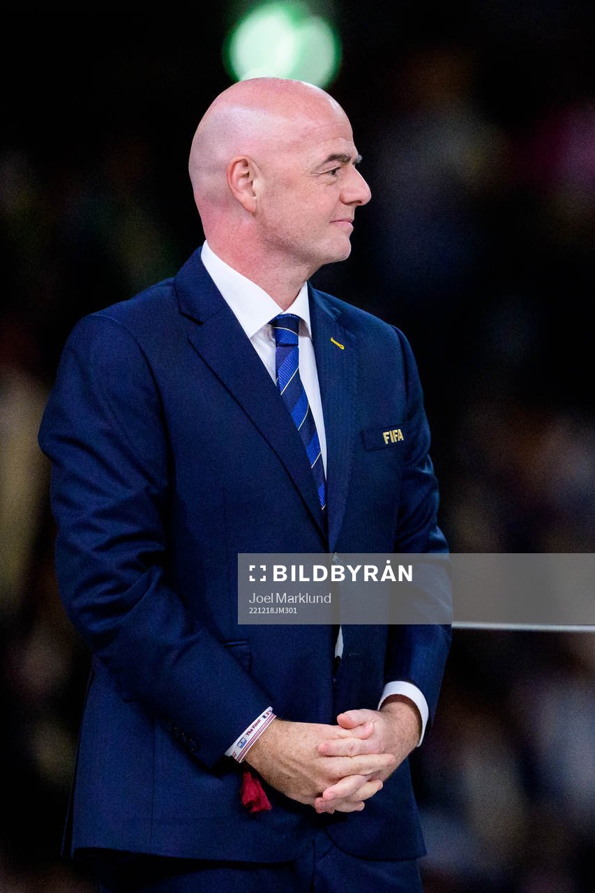 Gianni Infantino, president of FIFA