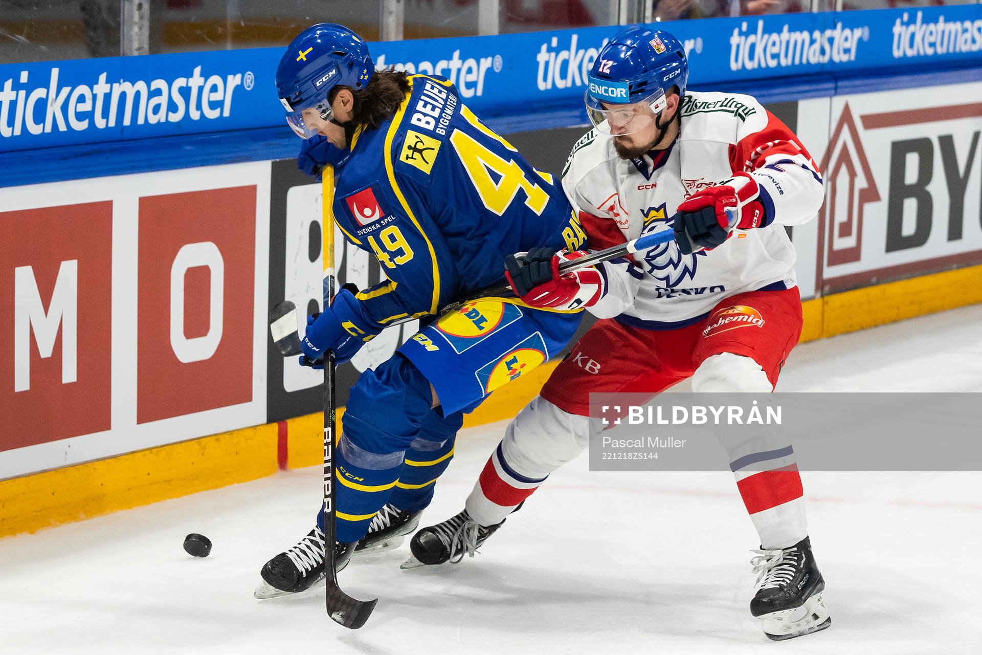 Victor Rask of Sweden