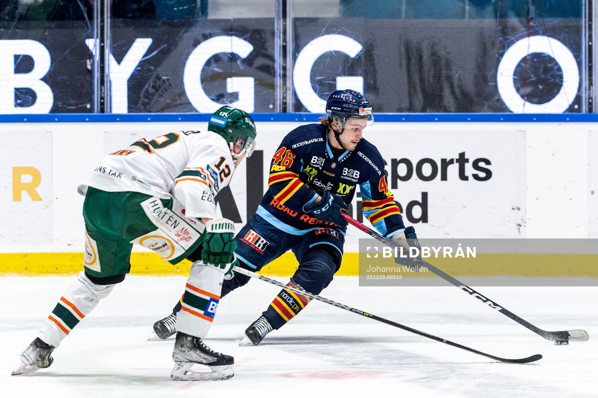 Kristianstads Roope Laavainen och Djurgårdens Tim