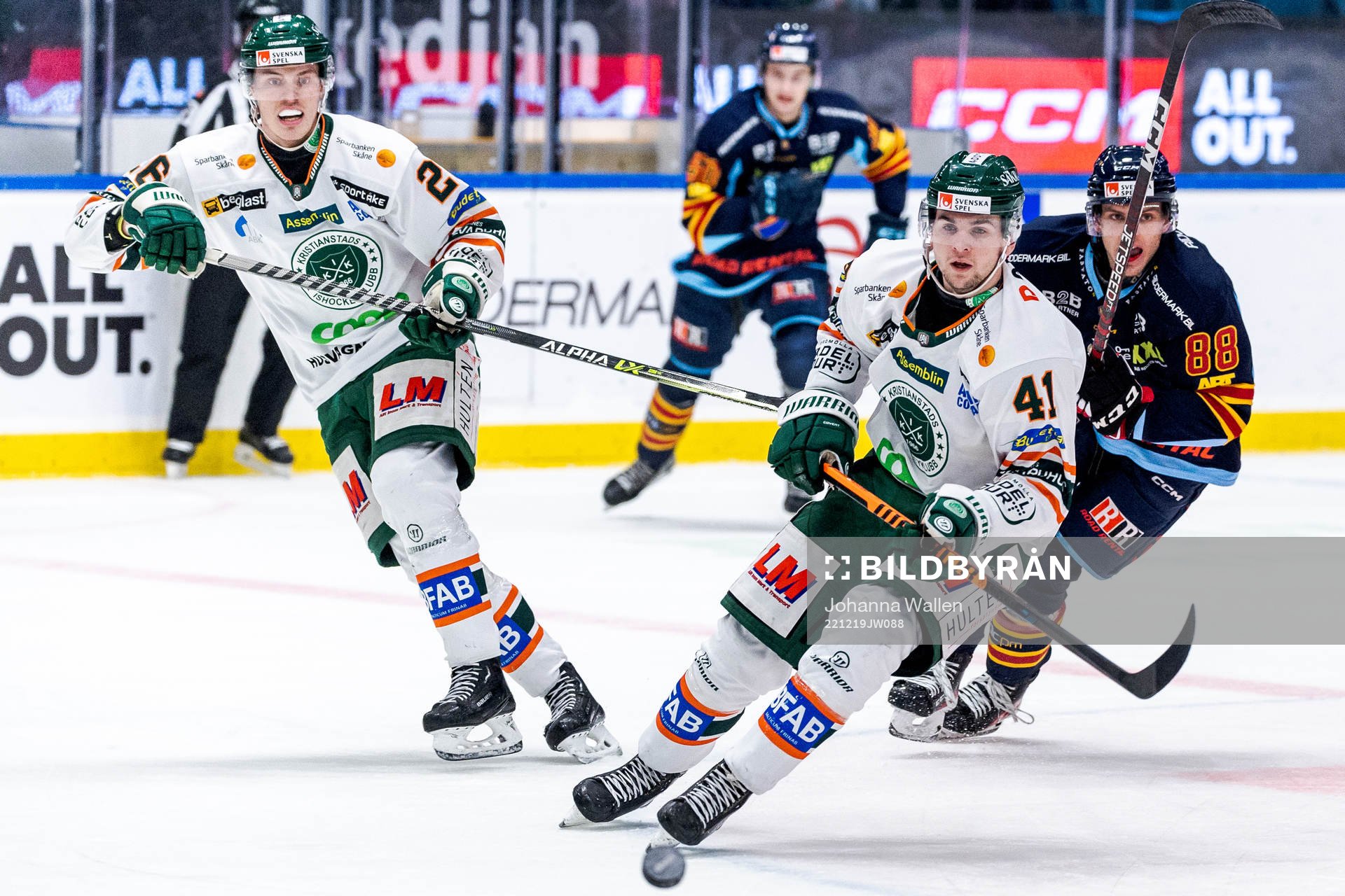 Kristianstads Jakob Bondesson och Melker Eriksson