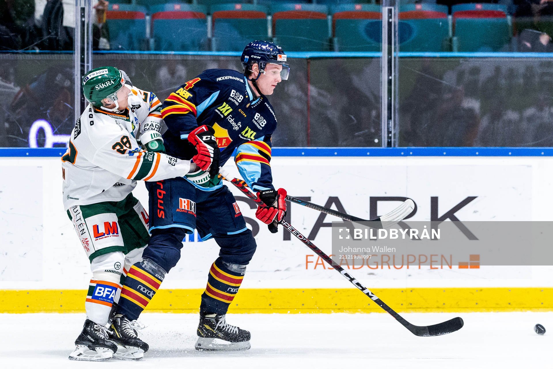 Kristianstads Linus Pettersson och Djurgårdens Edvin