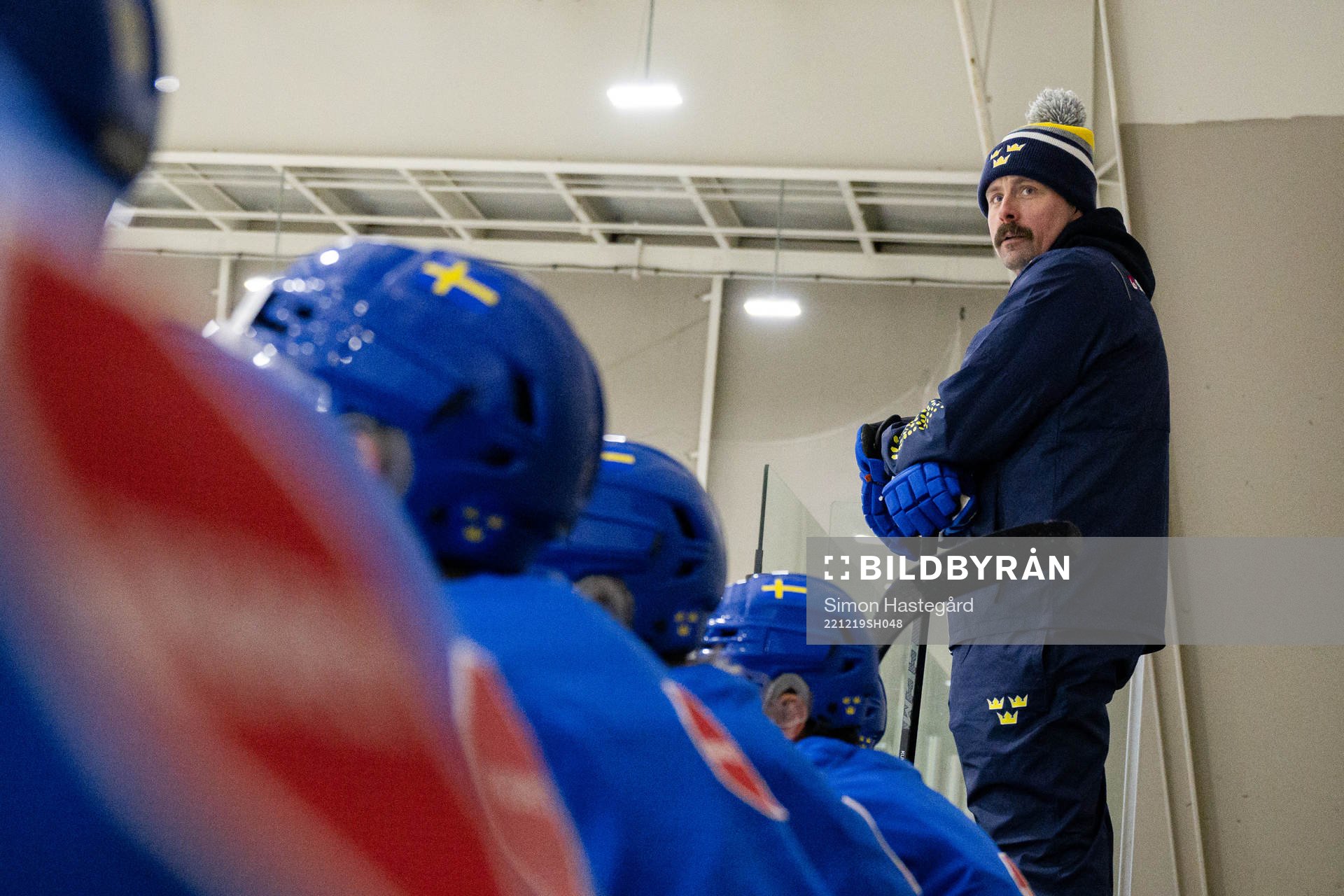 Pierre Johnsson, assistant coach of Sweden