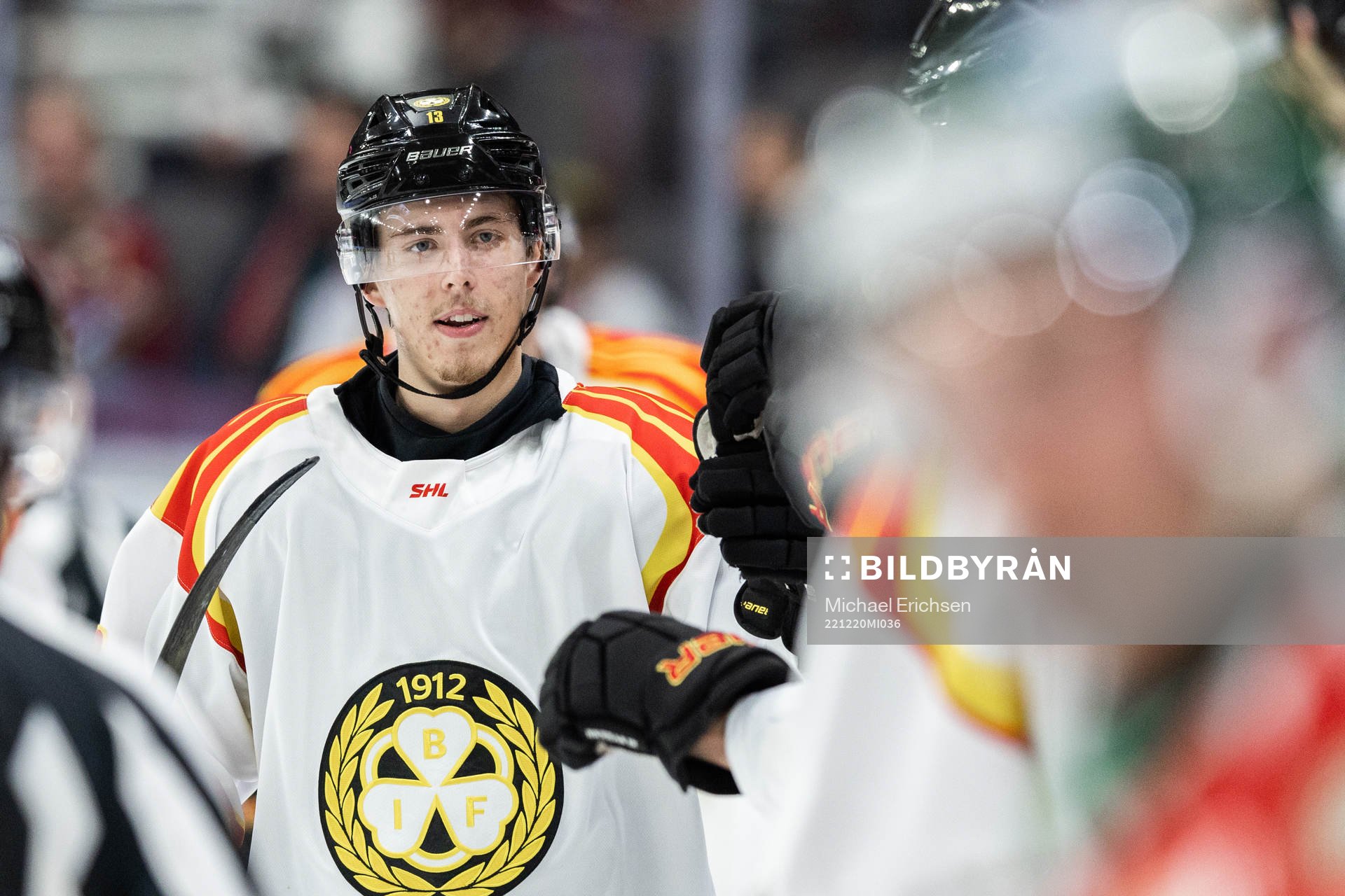 Brynäs Samuel Johannesson jublar