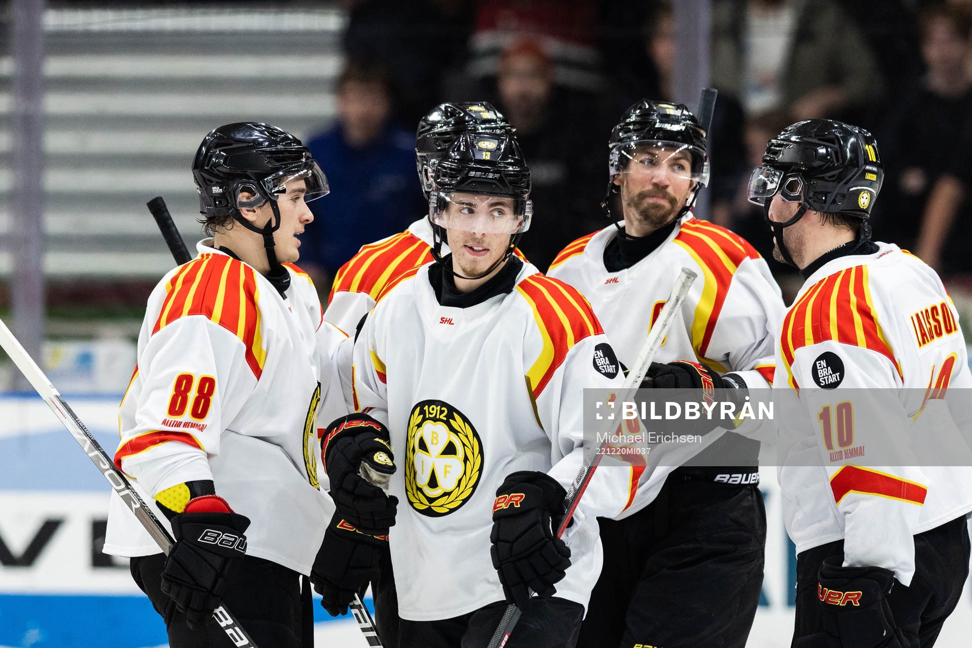 Brynäs Samuel Johannesson jublar