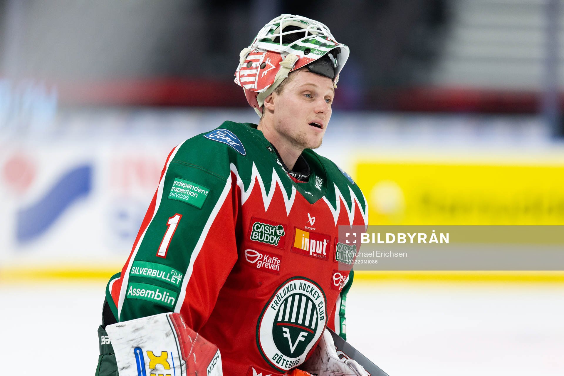 Frölundas målvakt Lars Johansson
