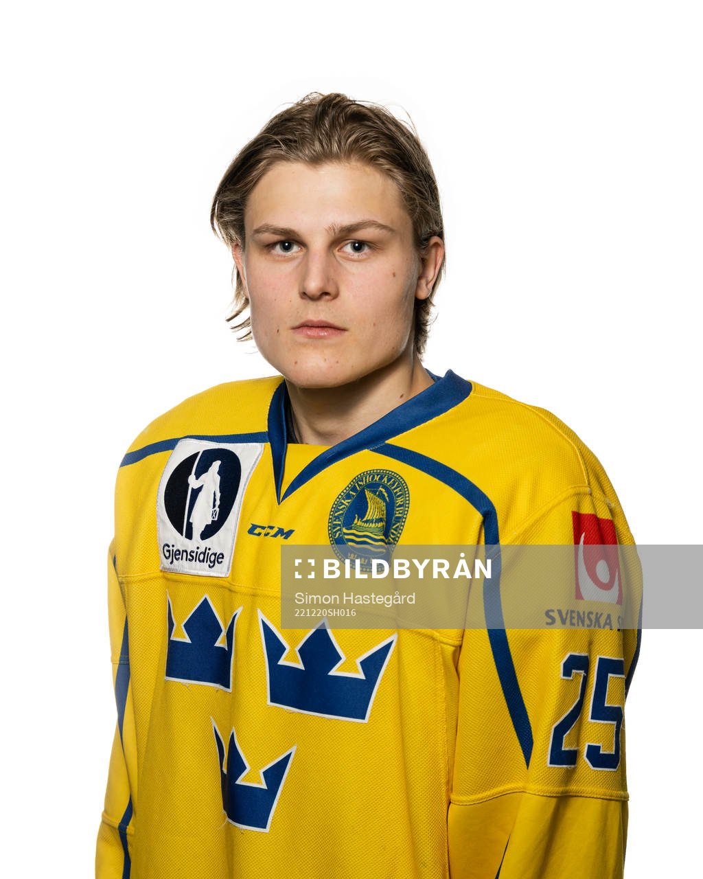 Milton Oscarson of Sweden poses for a portrait