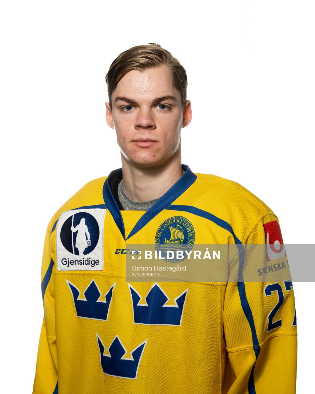 Oskar Pettersson of Sweden poses for a portrait