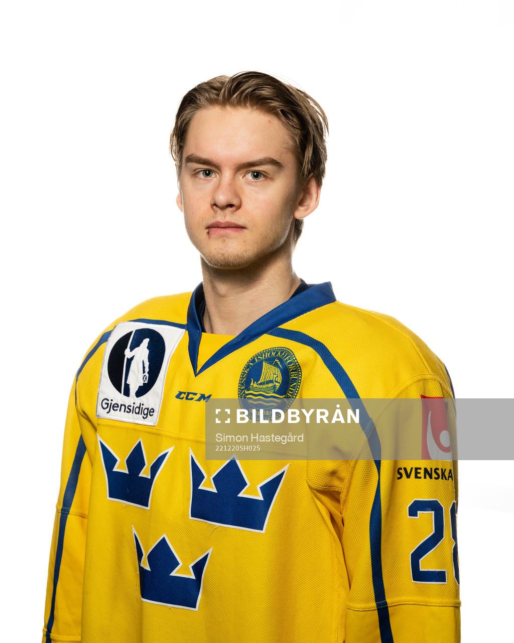 Simon Robertsson of Sweden poses for a portrait