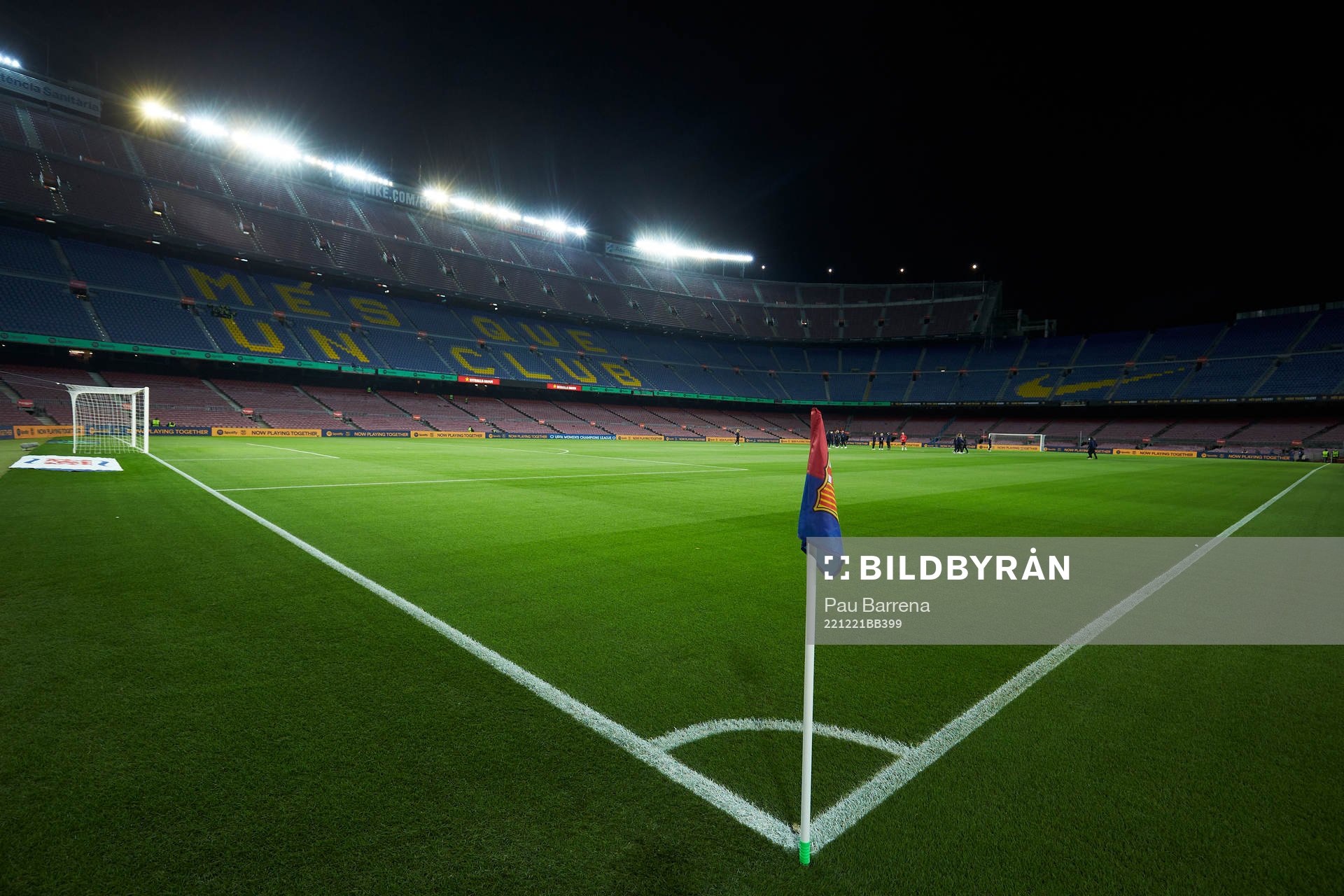 General view of the Spotify Camp Nou Stadium