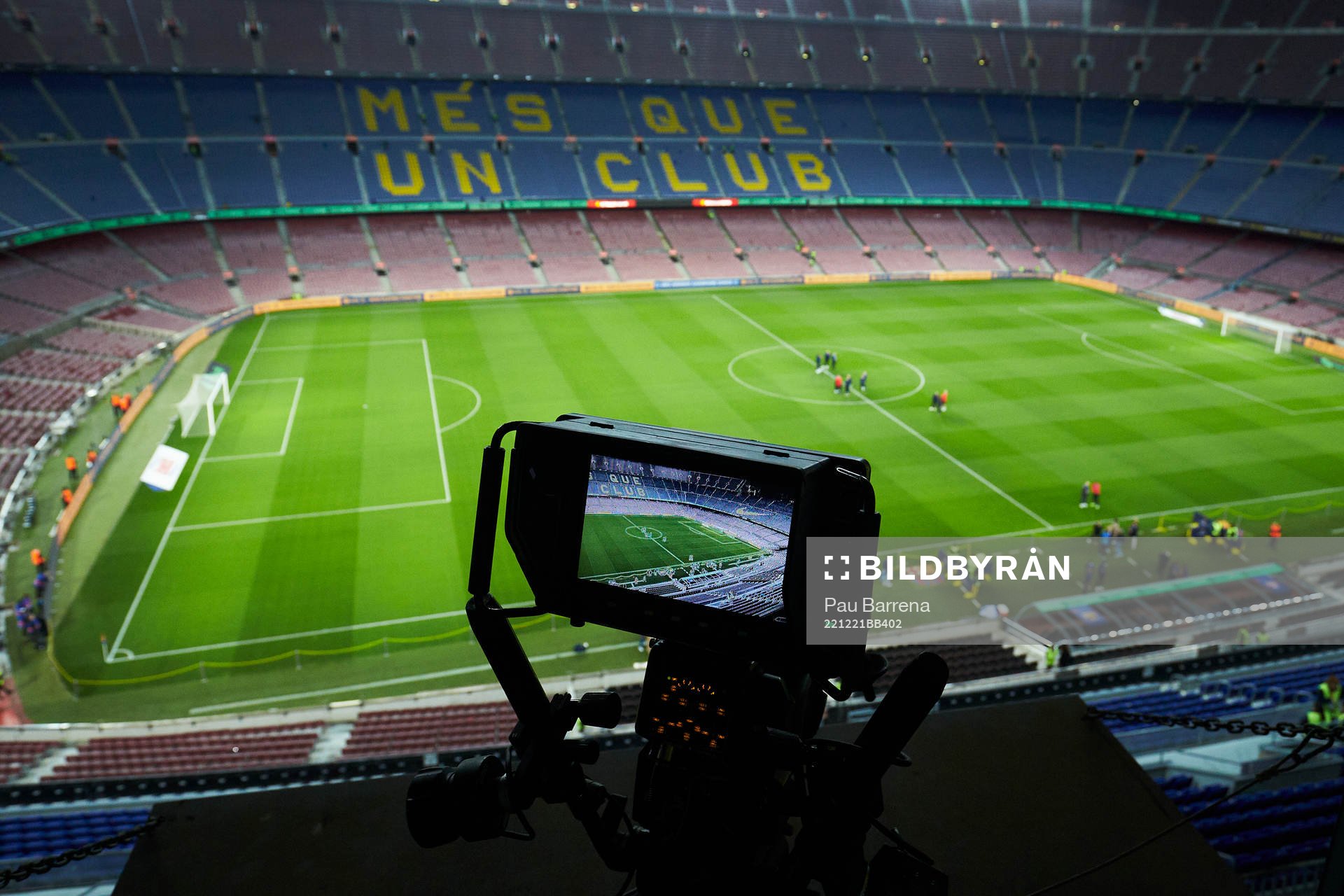 General view of the Spotify Camp Nou Stadium