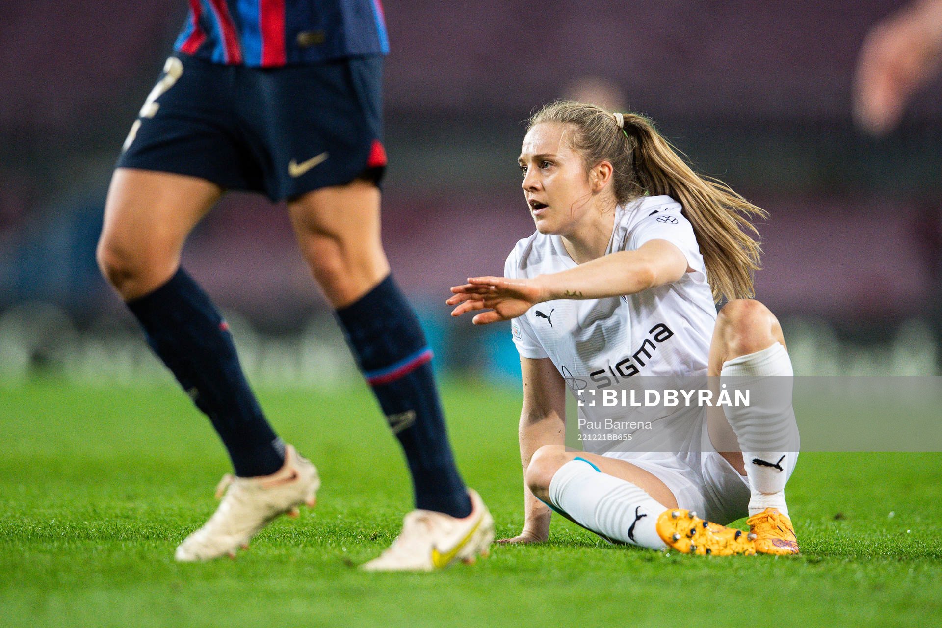 Fiona Brown of FC Rosengård