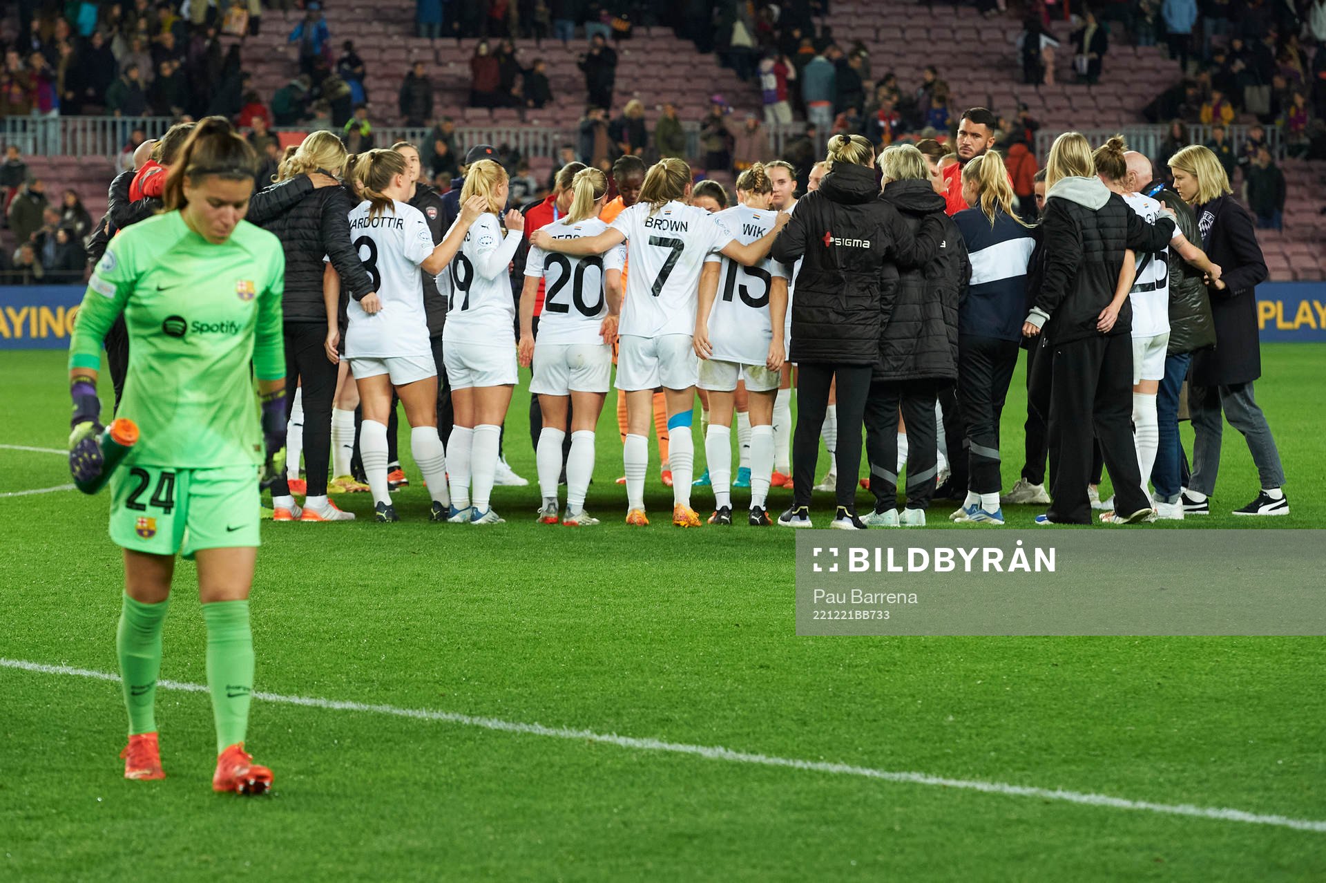 Players of FC Rosengård