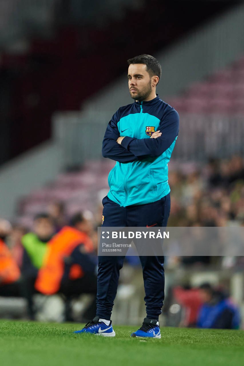 Head coach Jonatan Giraldez of FC Barcelona