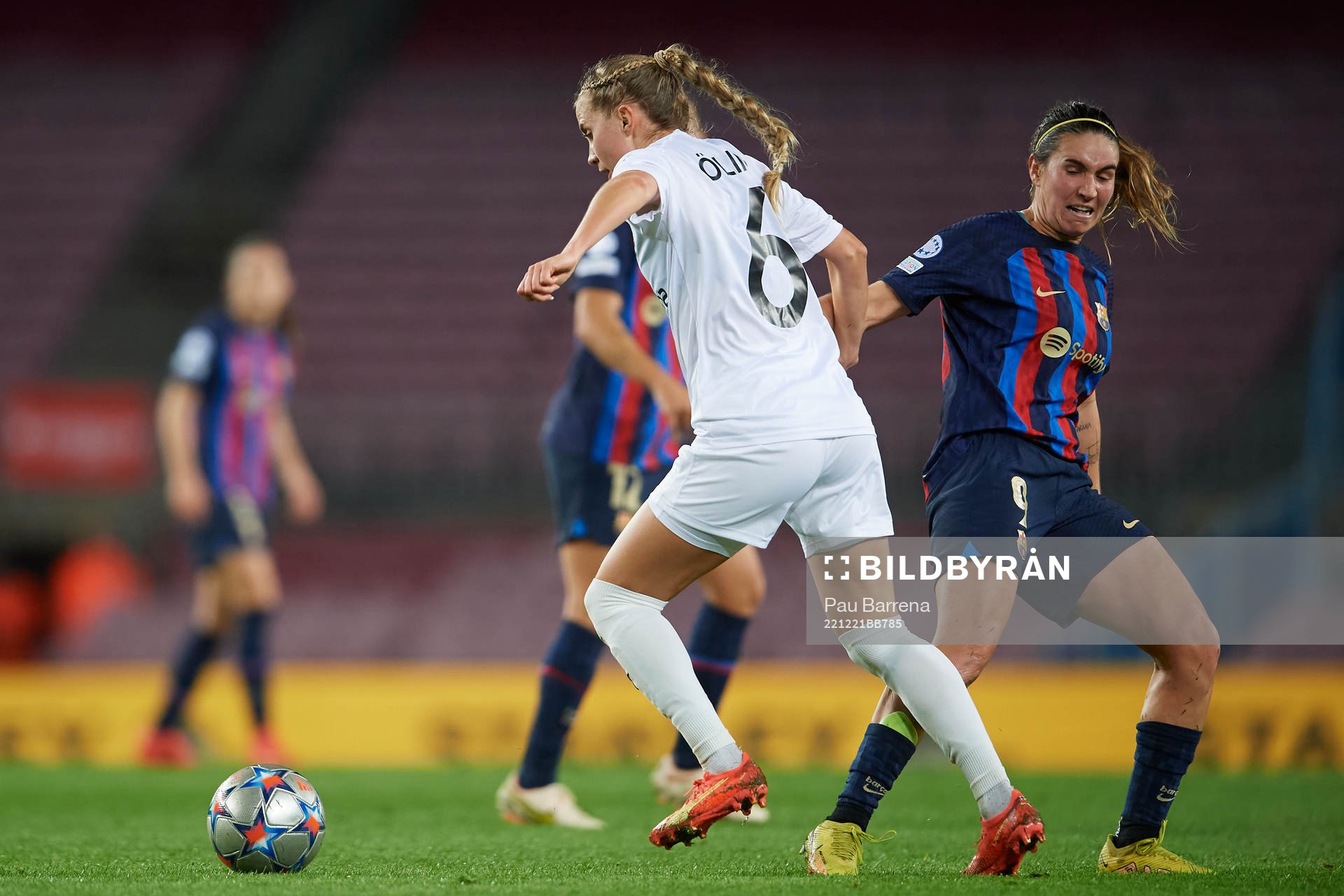 Ria Noora Minerva Öling of FC Rosengård and Mariona