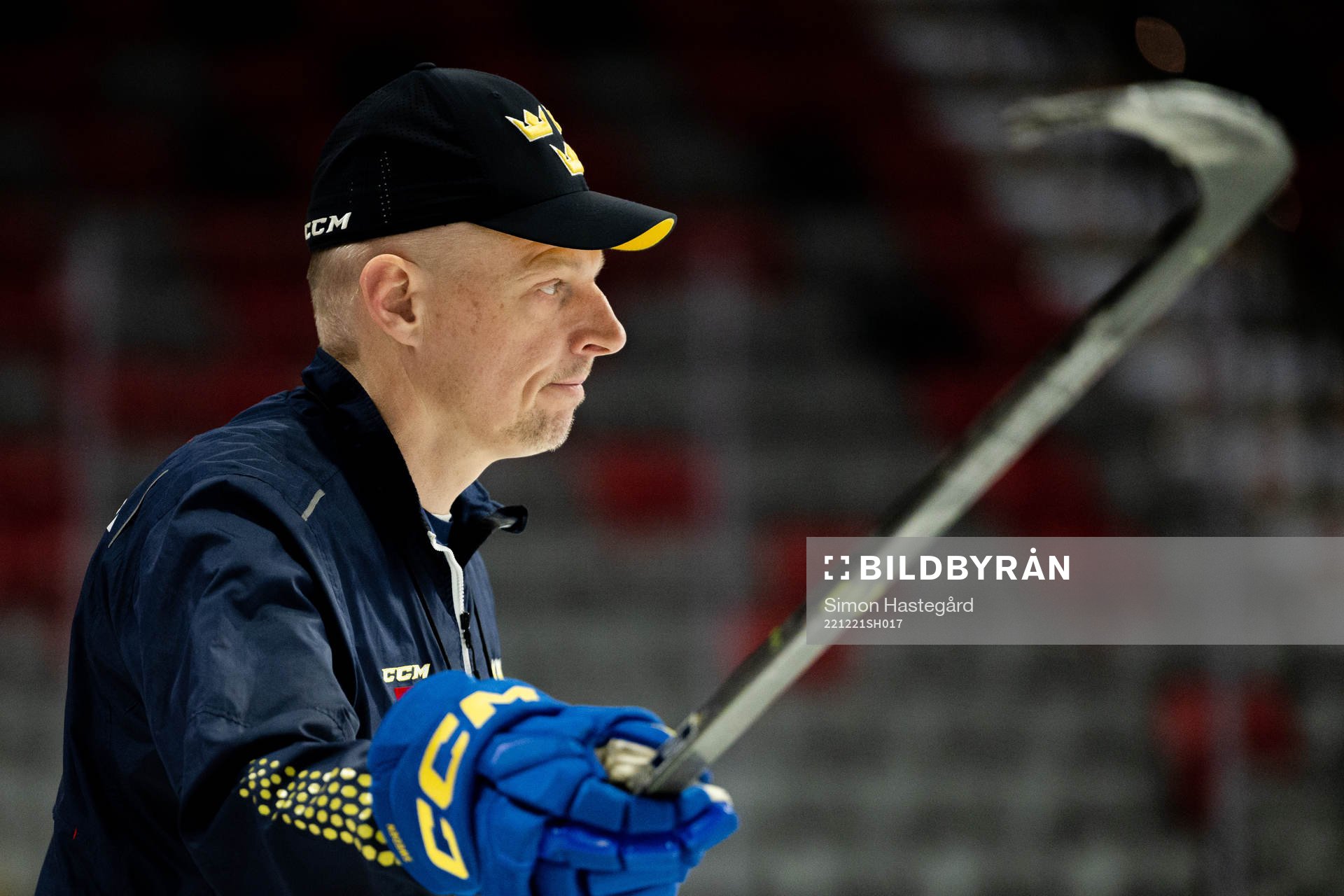 Magnus Hävelid, head coach of Sweden