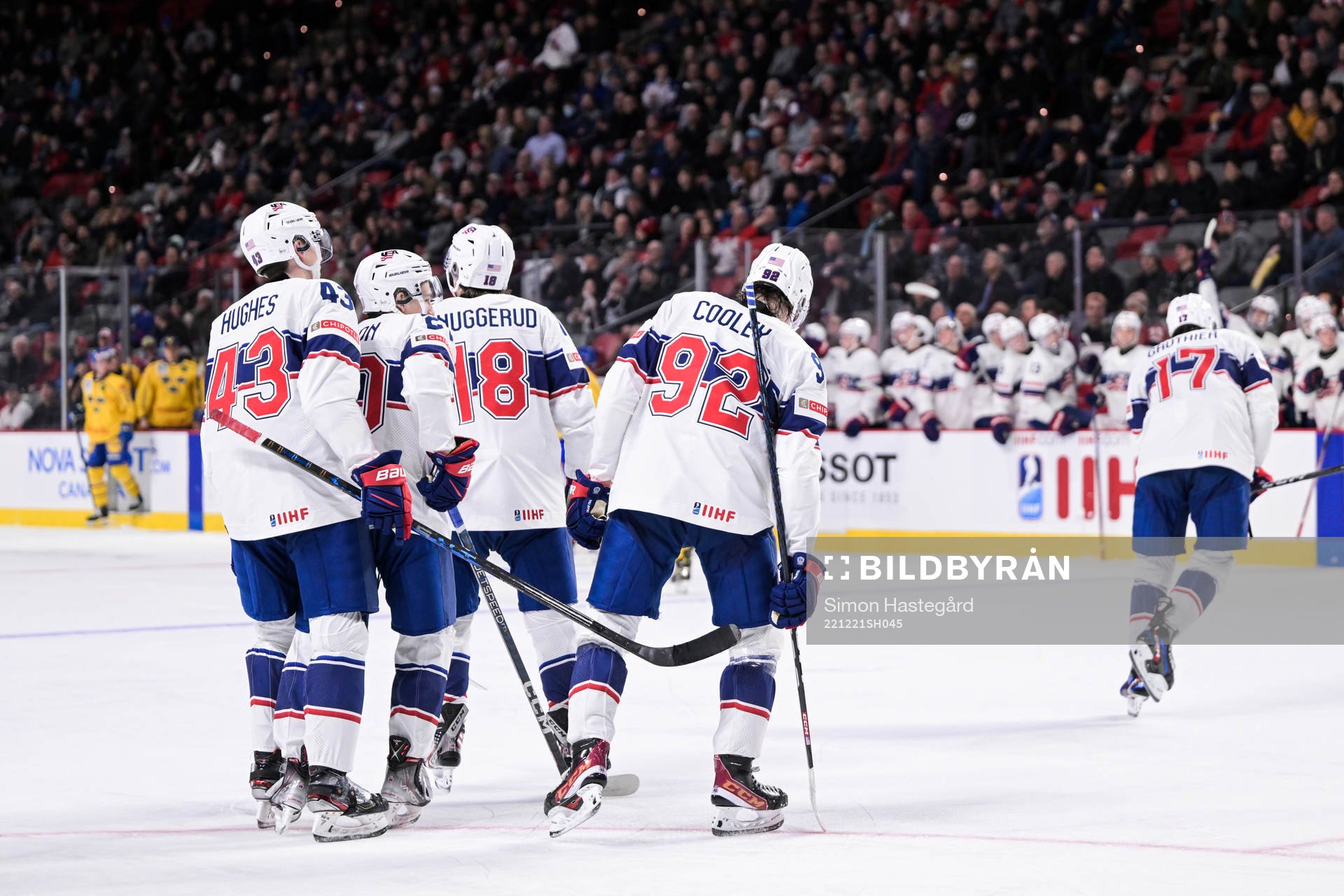 Players of USA celebrate