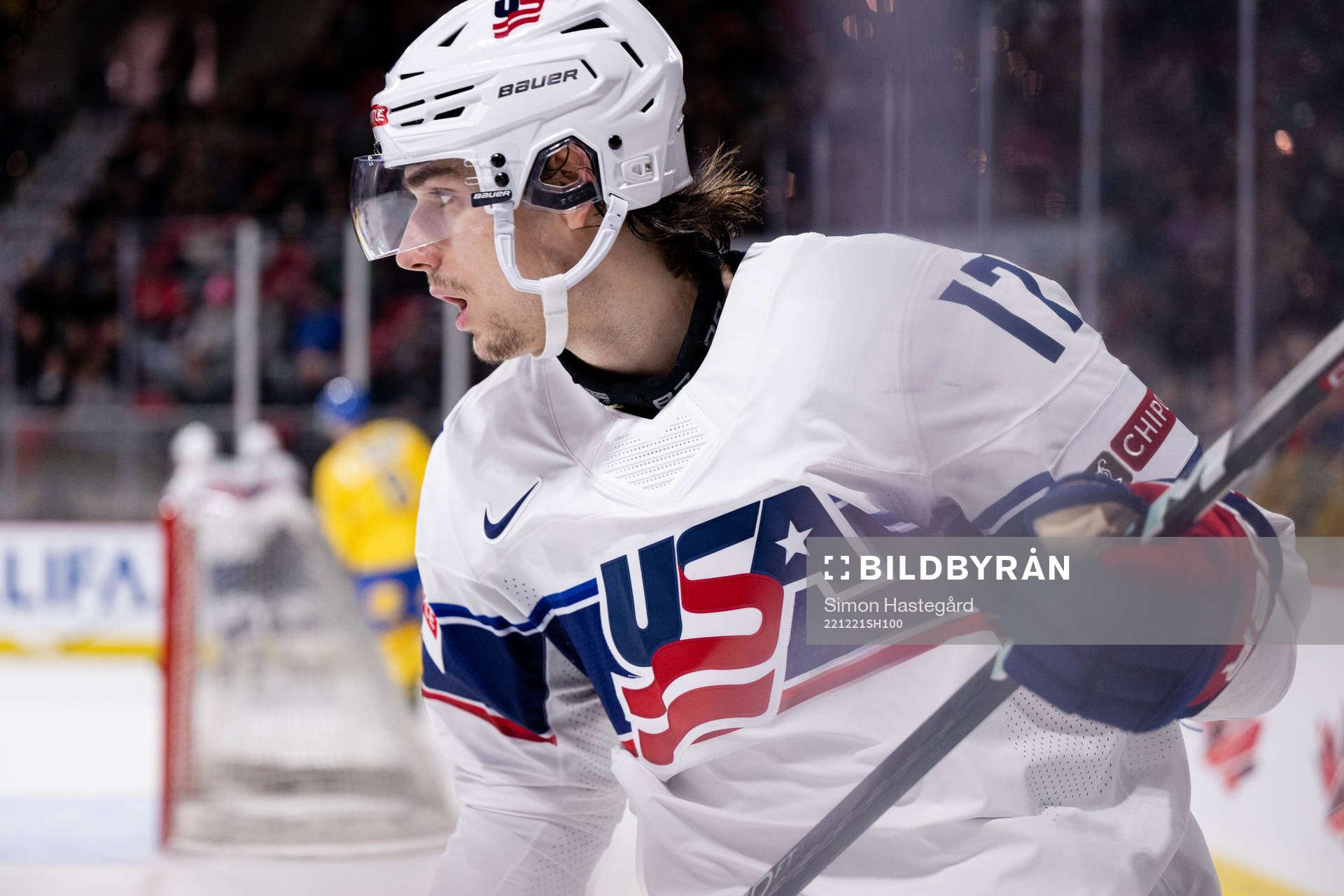 Cutter Gauthier of USA celebrates