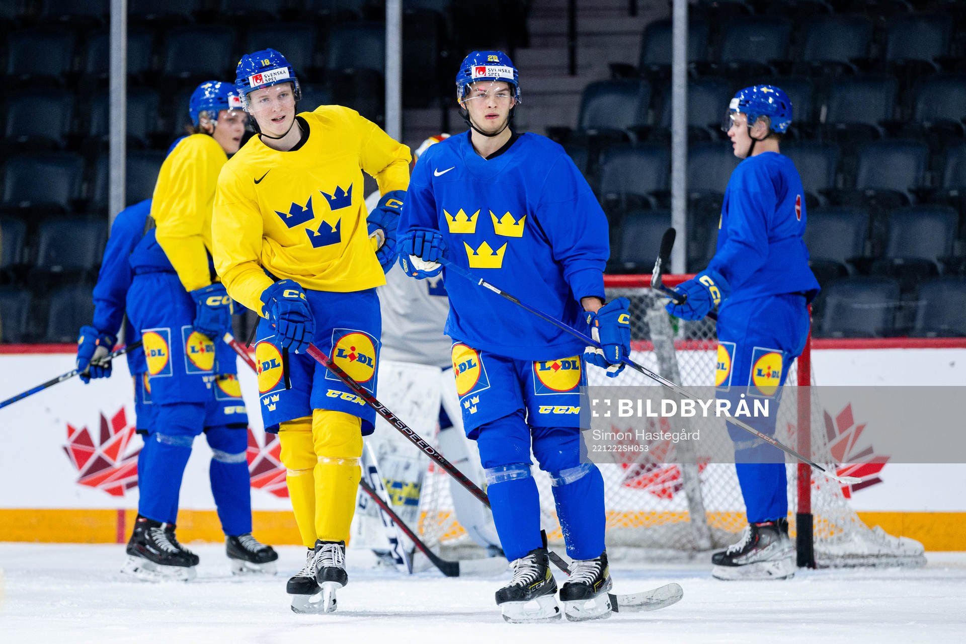 Filip Bystedt and Simon Robertsson of Sweden