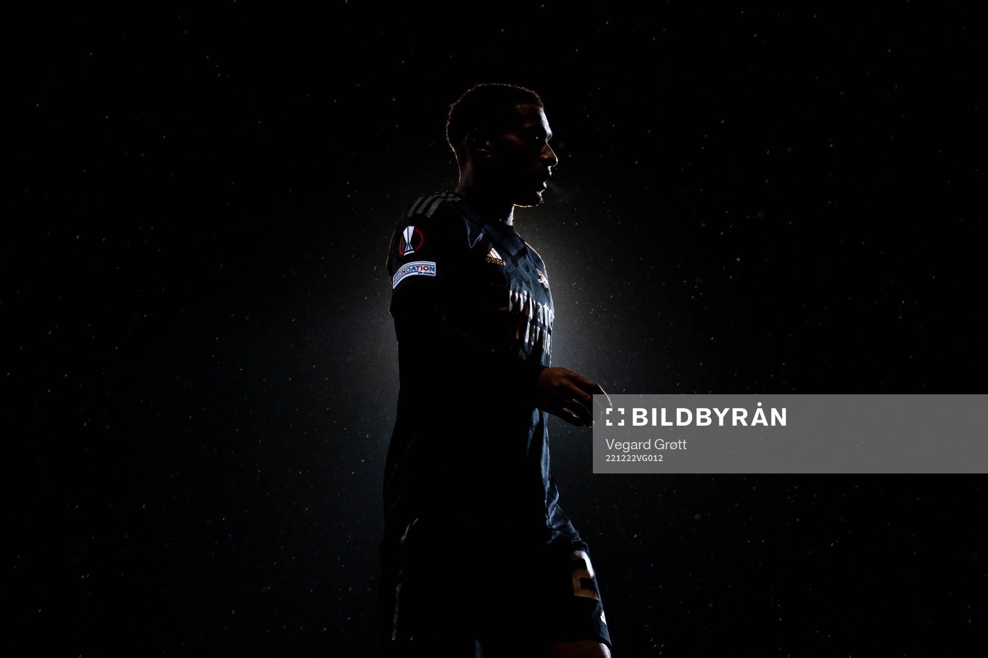 This picture is part of Bildbyrån’s selection of best sports photos from 2022. Originally published 221013 Reiss Nelson of Arsenal during the UEFA Europa League football match between Bodø/Glimt and Arsenal on October 13, 2022 in Bodø, Norway.