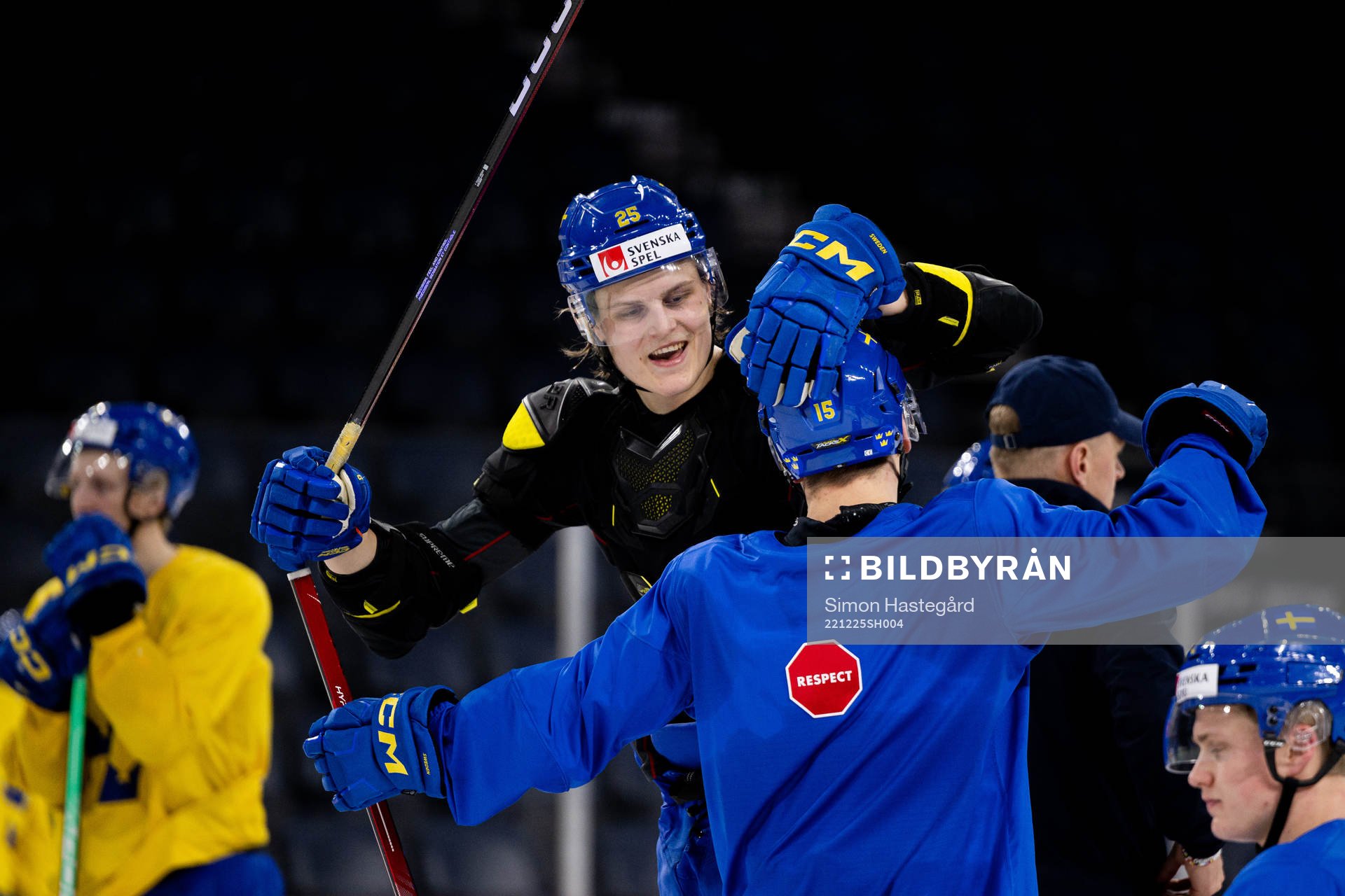 Milton Oscarson and Jakob Norén of Sweden