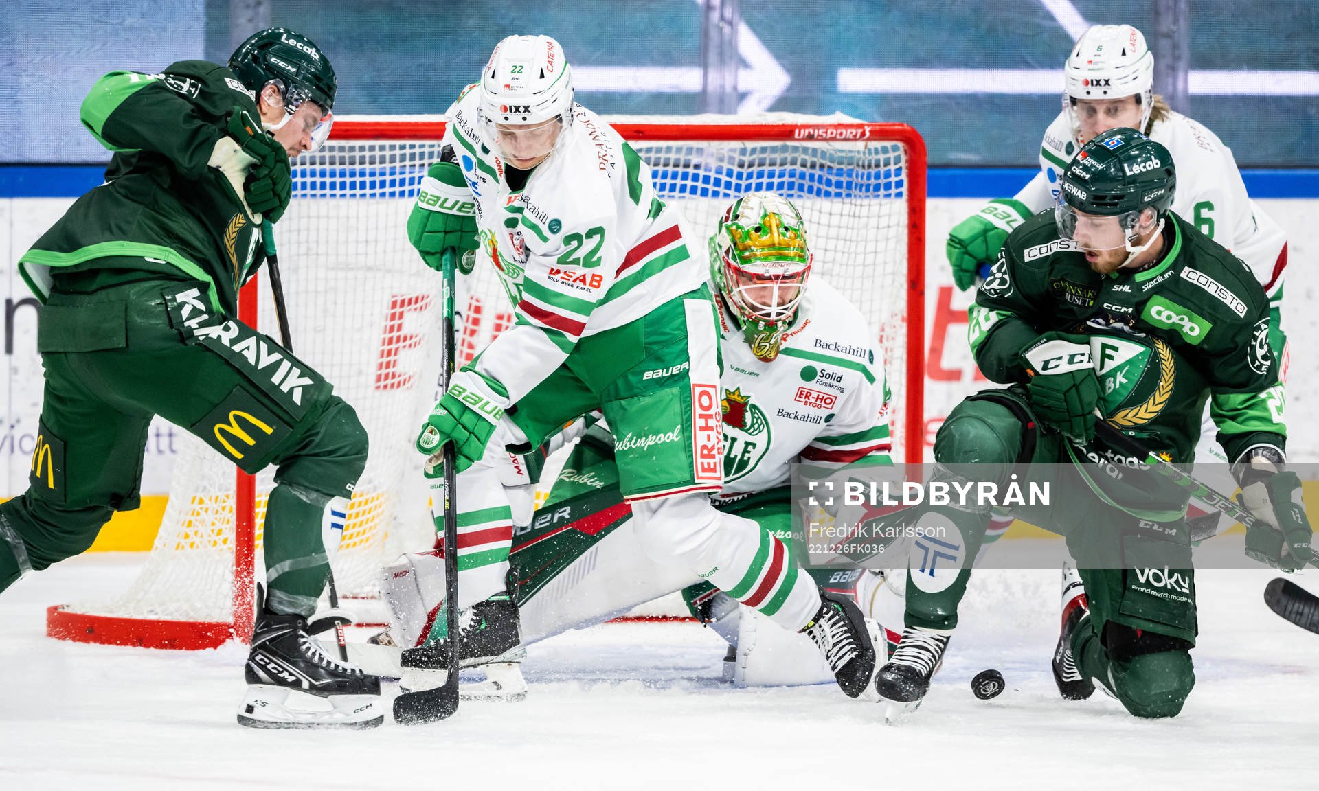 Färjestads Joakim Nygård och Marcus Westfält oroar mot