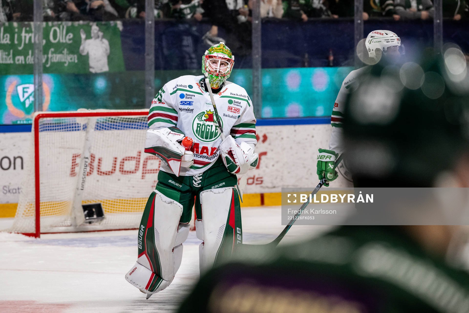 Rögles målvakt Christoffer Rifalk deppar