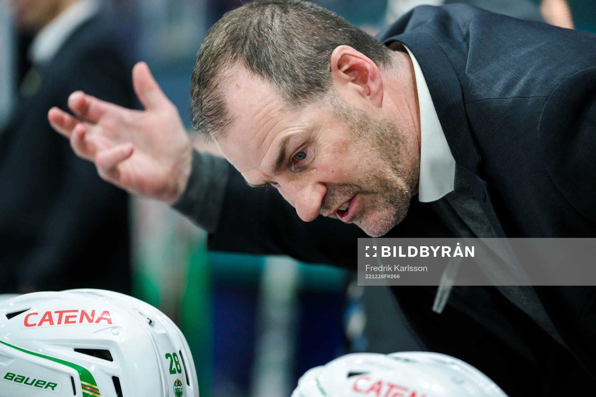Rögles assisterande tränare Janne Larsson
