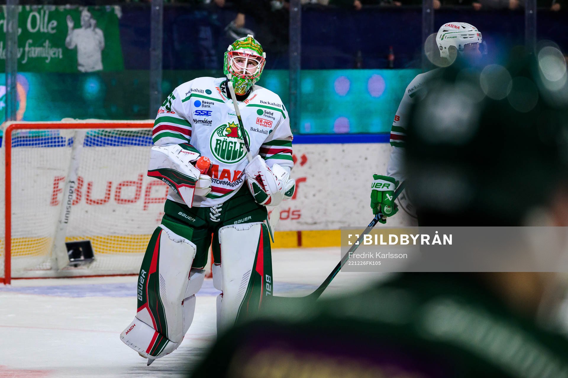 Rögles målvakt Christoffer Rifalk deppar