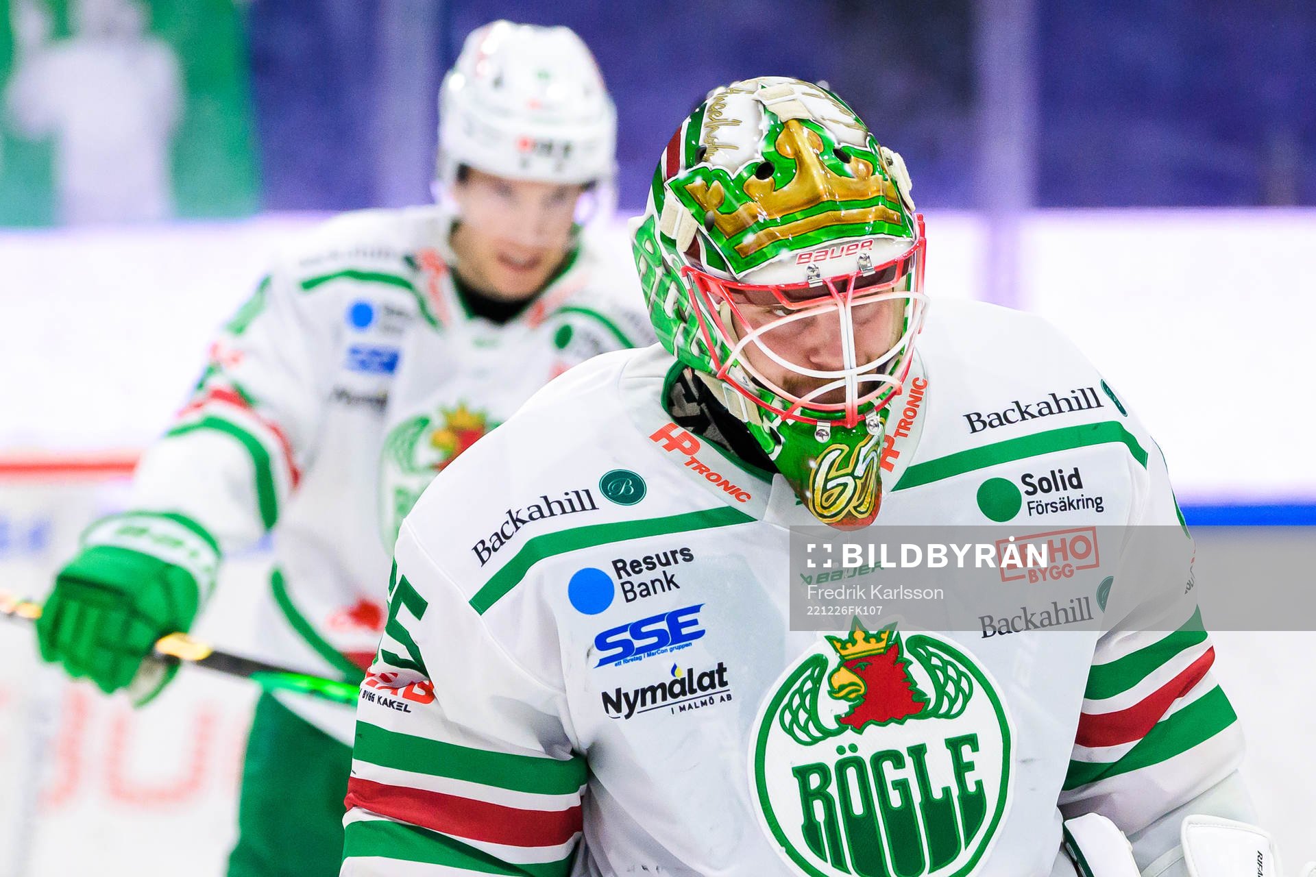 Rögles målvakt Christoffer Rifalk deppar