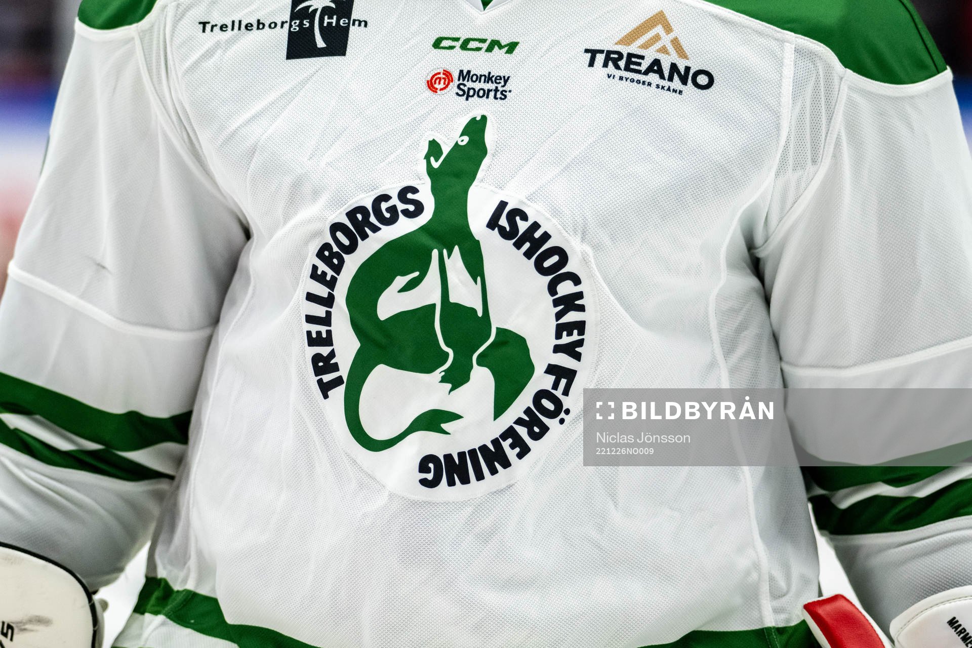 Malmö Redhawks uppvärmningströja ”Trelleborgs Ishockey