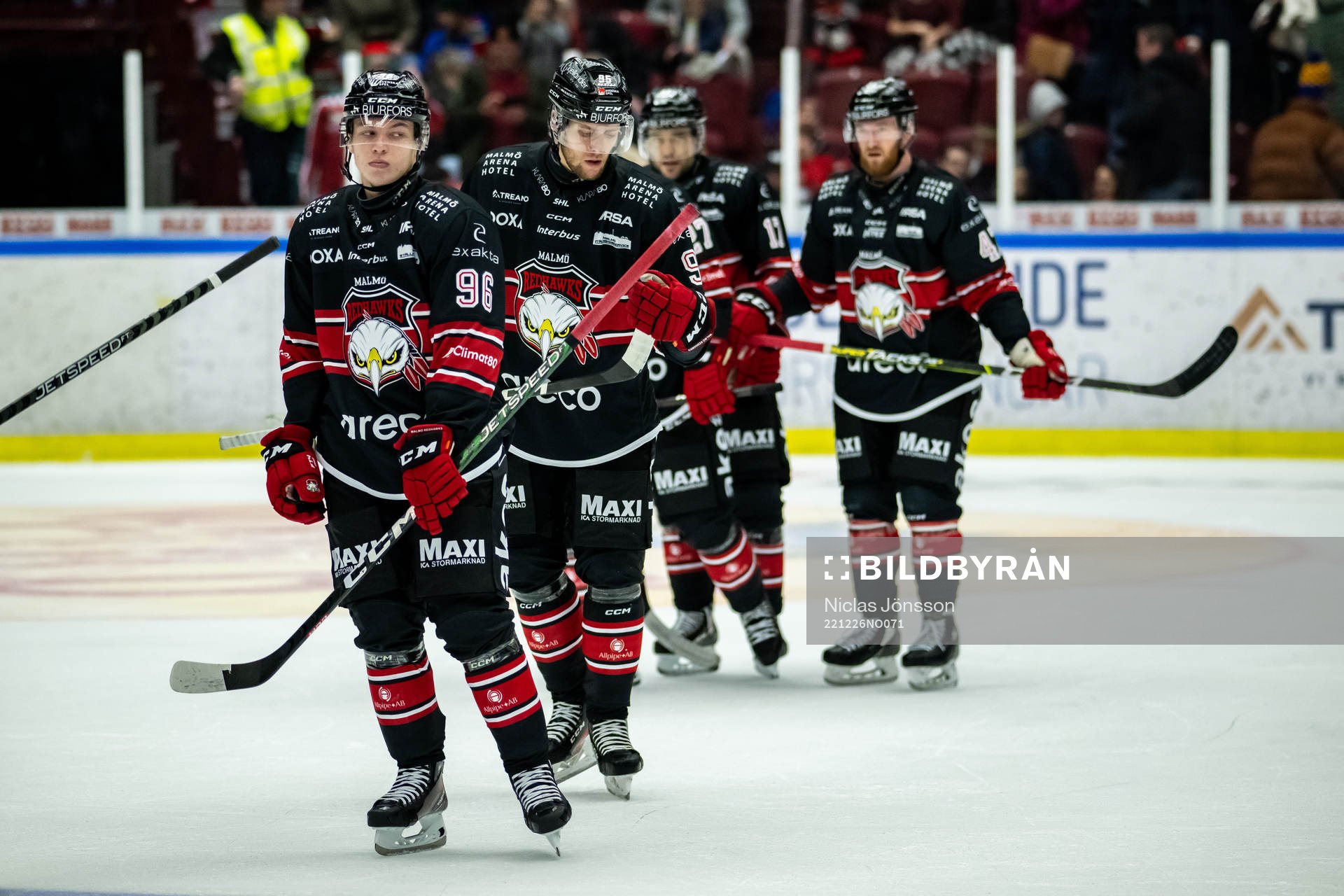 Malmö Redhawks Carl Persson deppar