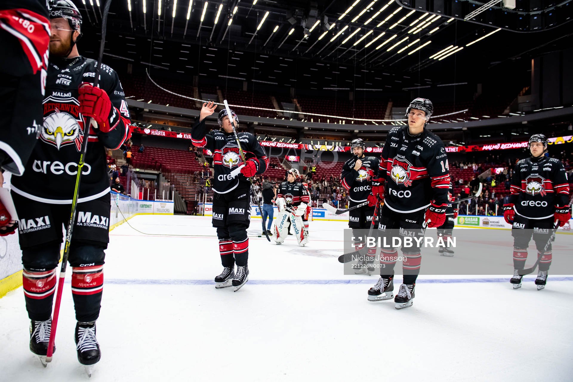 Malmö Redhawks Carl-Johan Lerby deppar