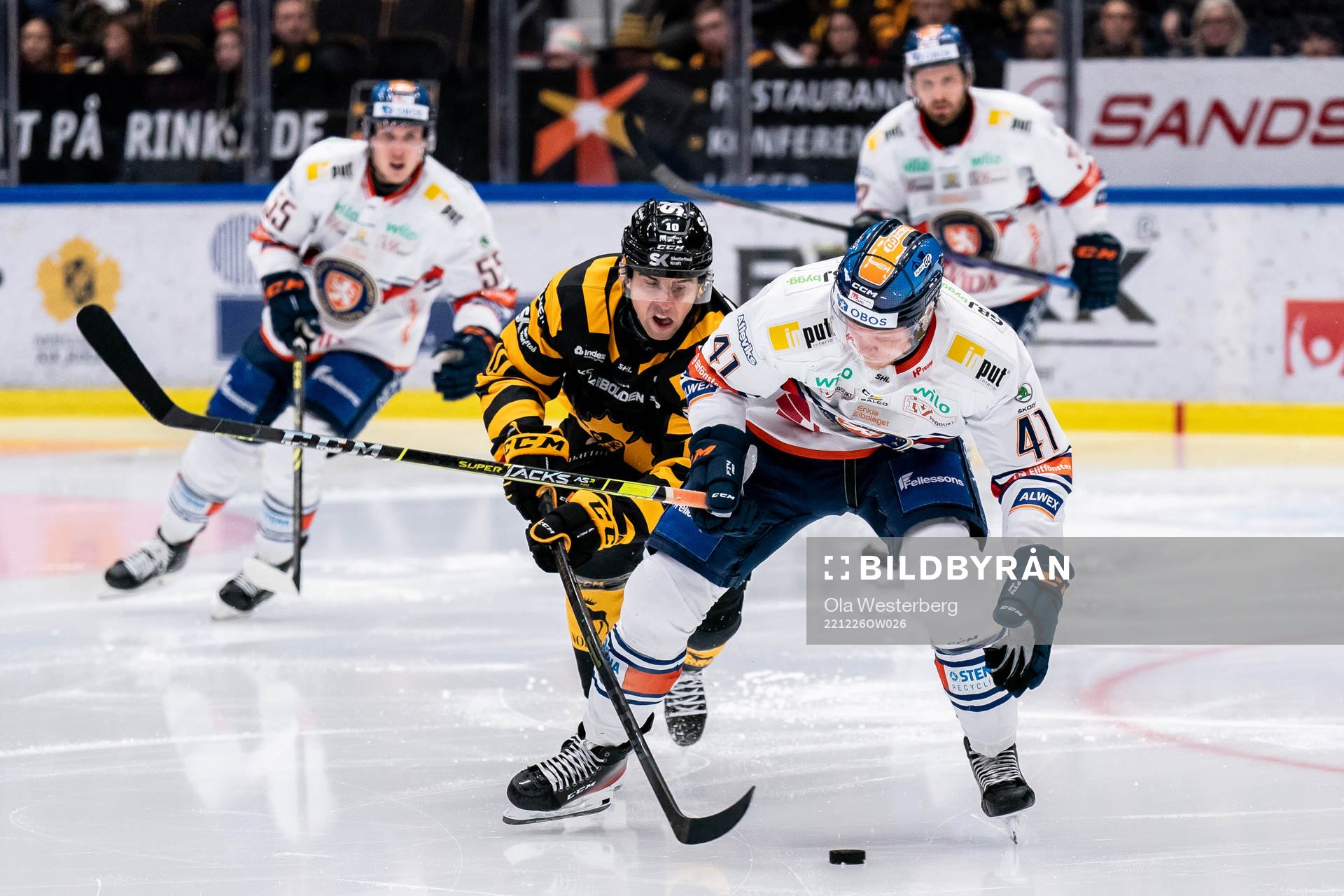Skellefteås Joakim Lindström och Växjös Ludvig Nilsson