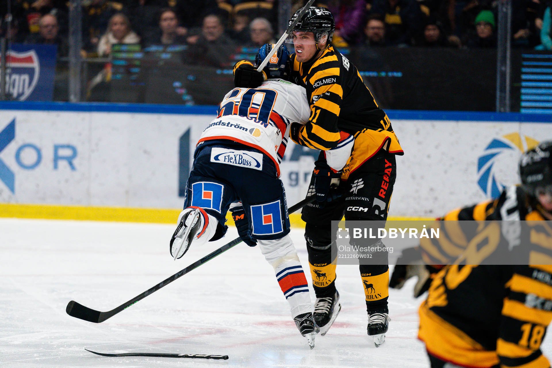 Växjös Erik Josefsson och Skellefteås Max Lindholm