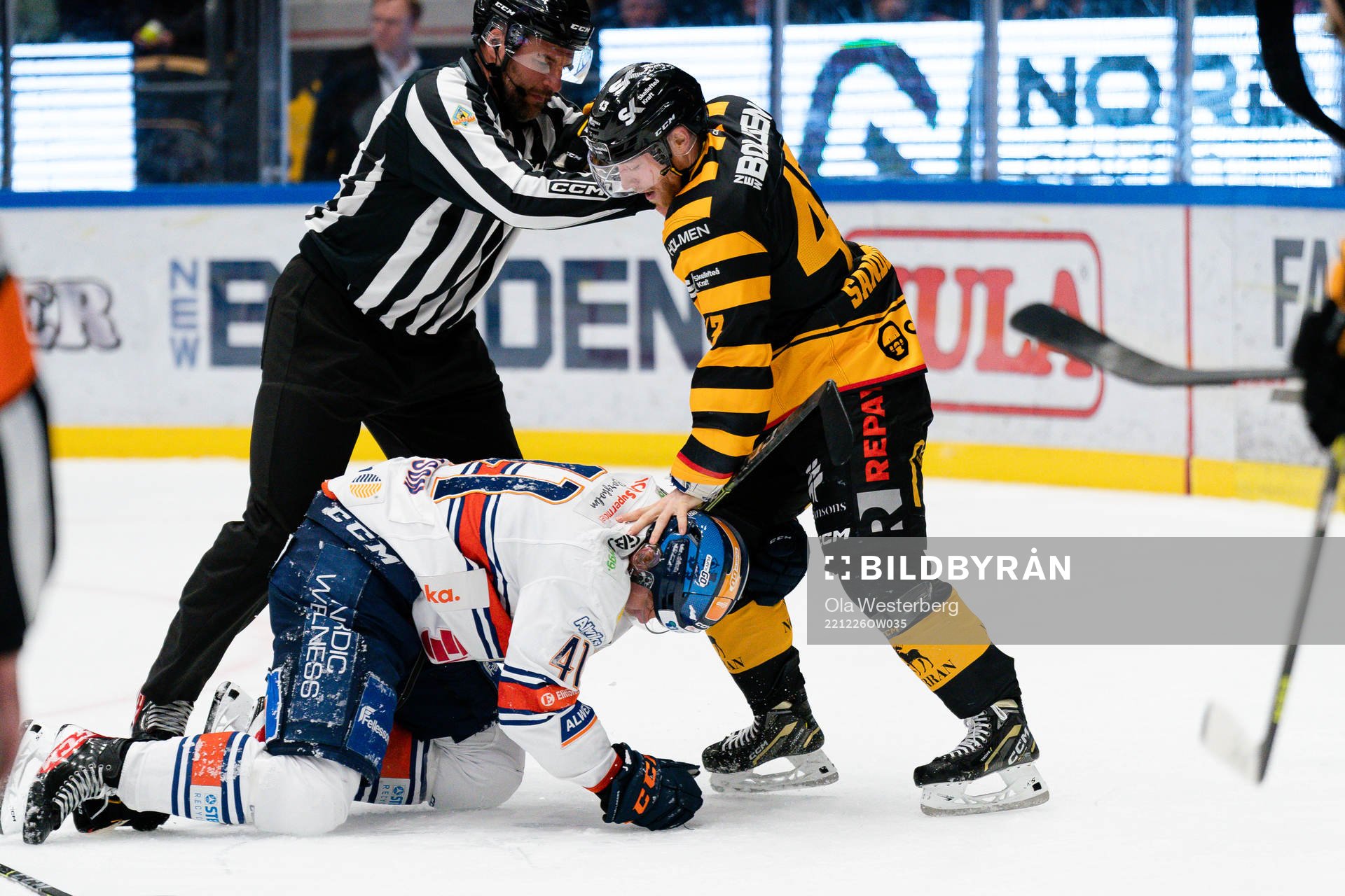 Skellefteås Filip Sandberg och Växjös Ludvig Nilsson