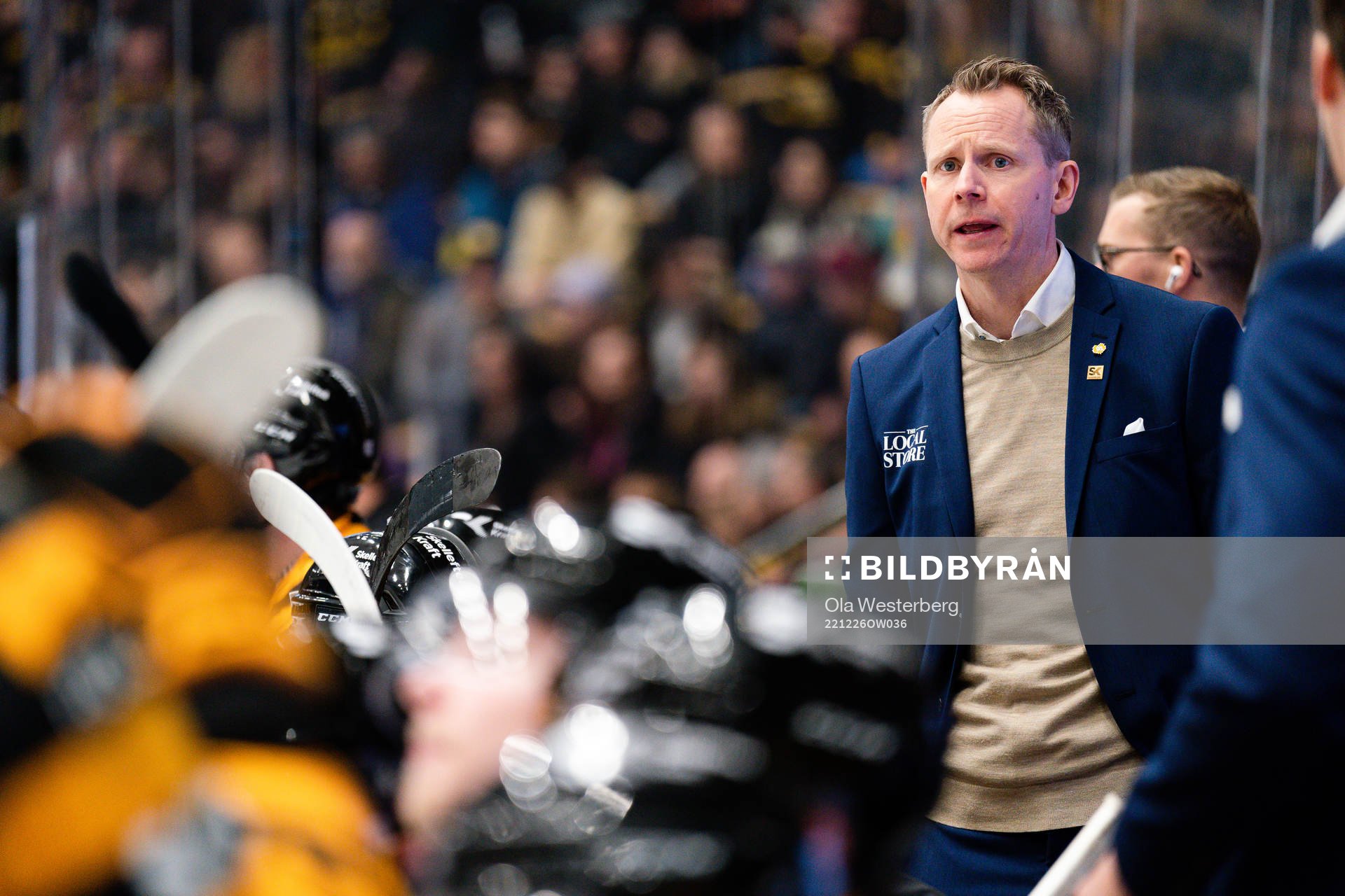 Skellefteås tränare Robert Ohlsson