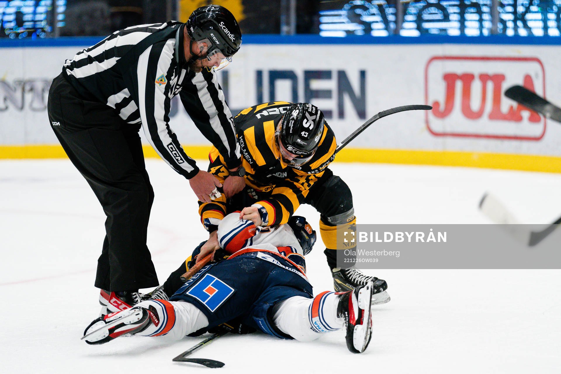 Skellefteås Filip Sandberg och Växjös Ludvig Nilsson
