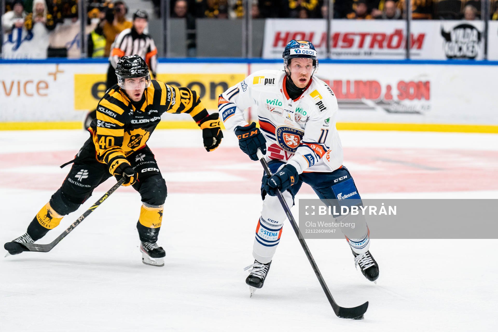 Skellefteås Andreas Wingerli och Växjös Kalle Kossila