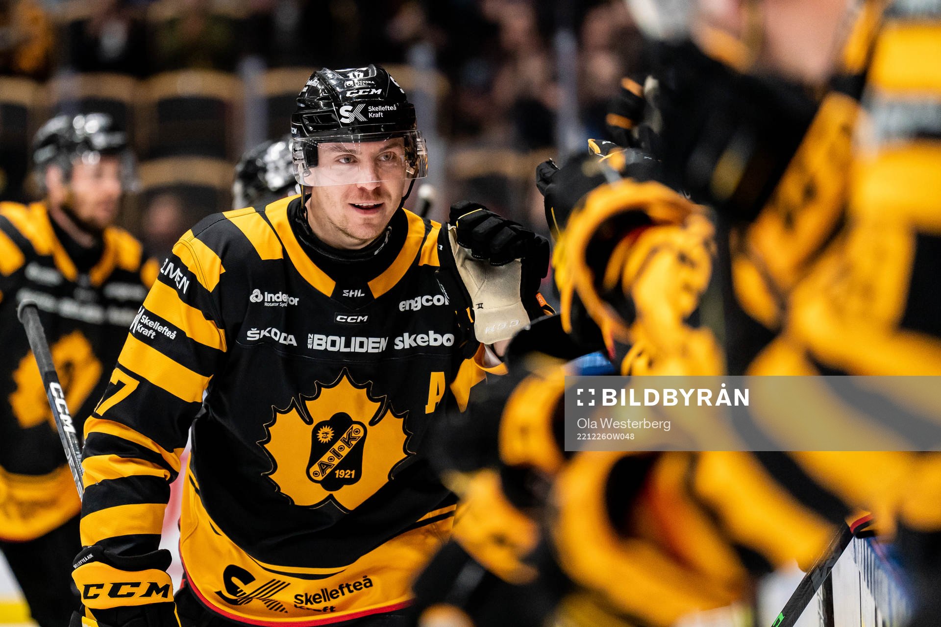 Skellefteås Pär Lindholm jublar