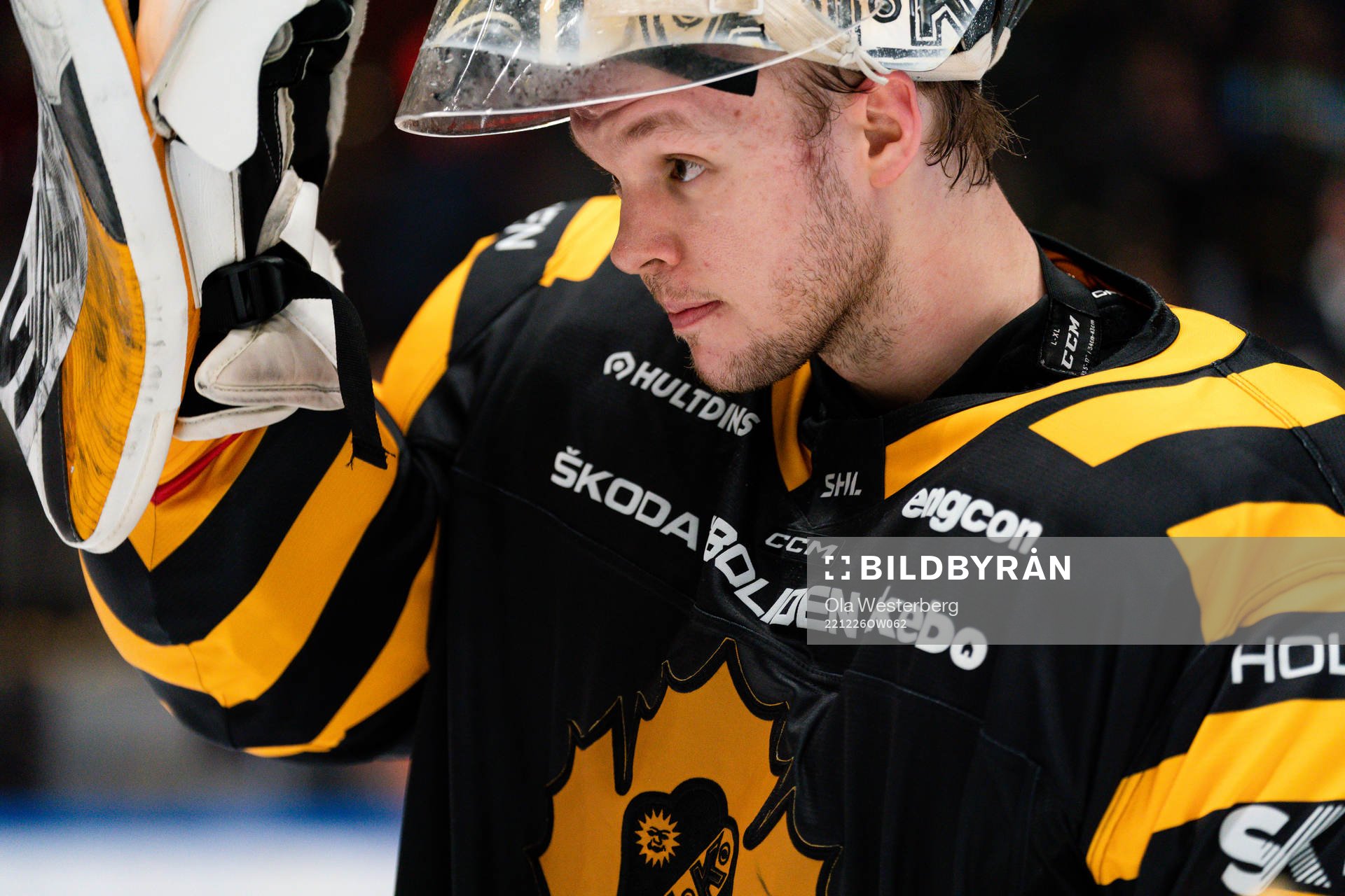 Skellefteås målvakt Linus Söderström